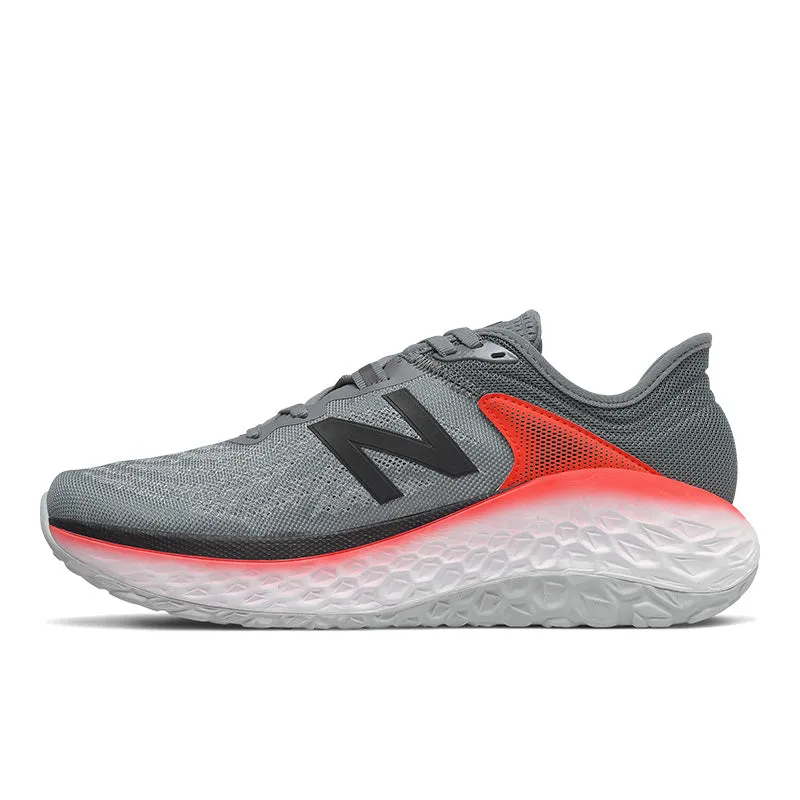 Fresh Foam More v2 - Gunmetal with Neo Flame - Men's Joining