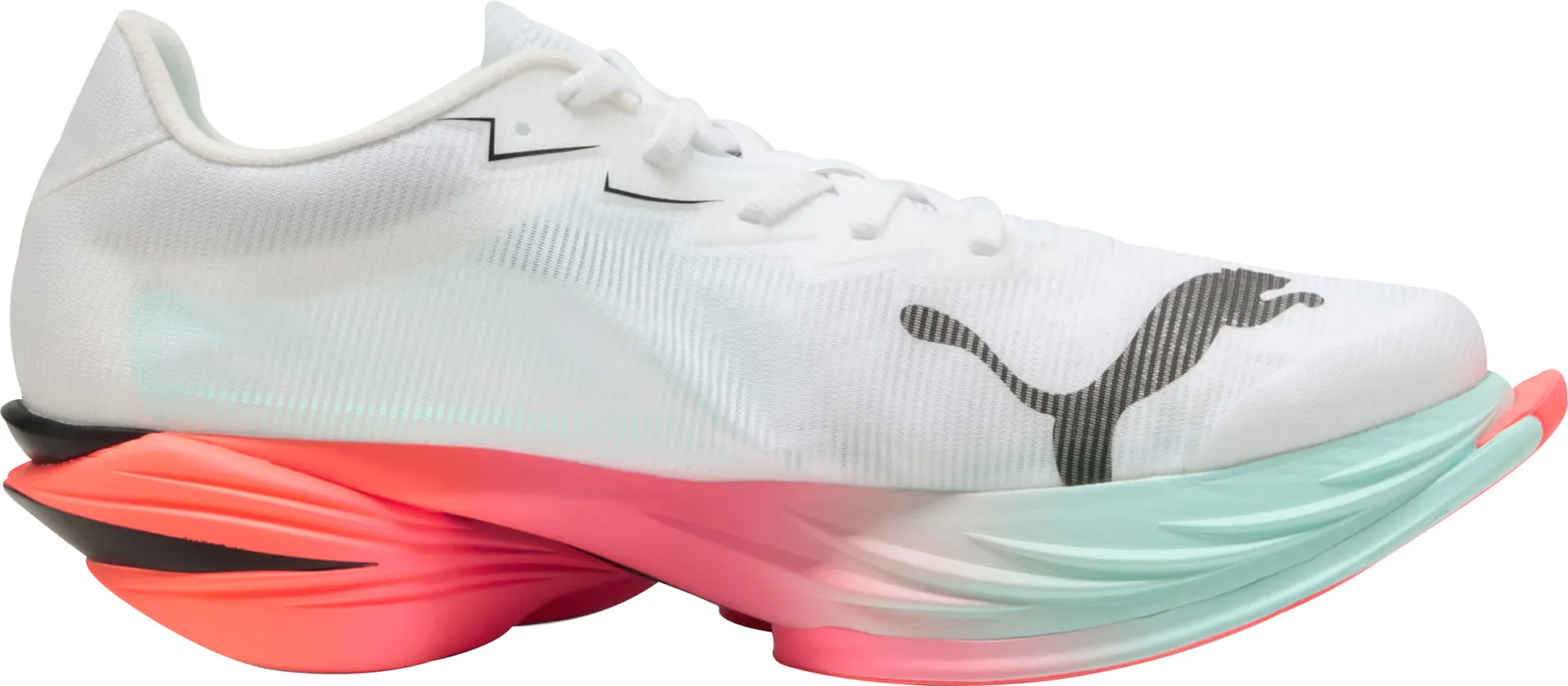 Commute Light Puma Fast-R Nitro Elite 3 Mens Running Shoes - White