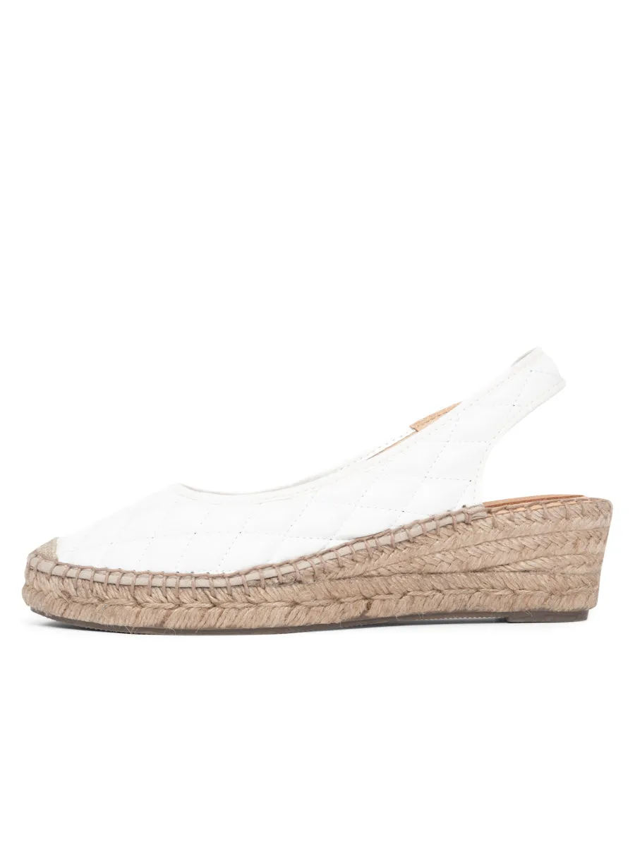 Valencia Closed Toe Slingback Espadrille Relax Style Low Maintenance