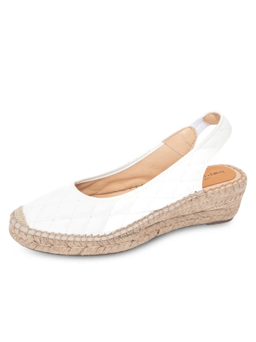 Walk Day Classic Shoes Valencia Closed Toe Slingback Espadrille
