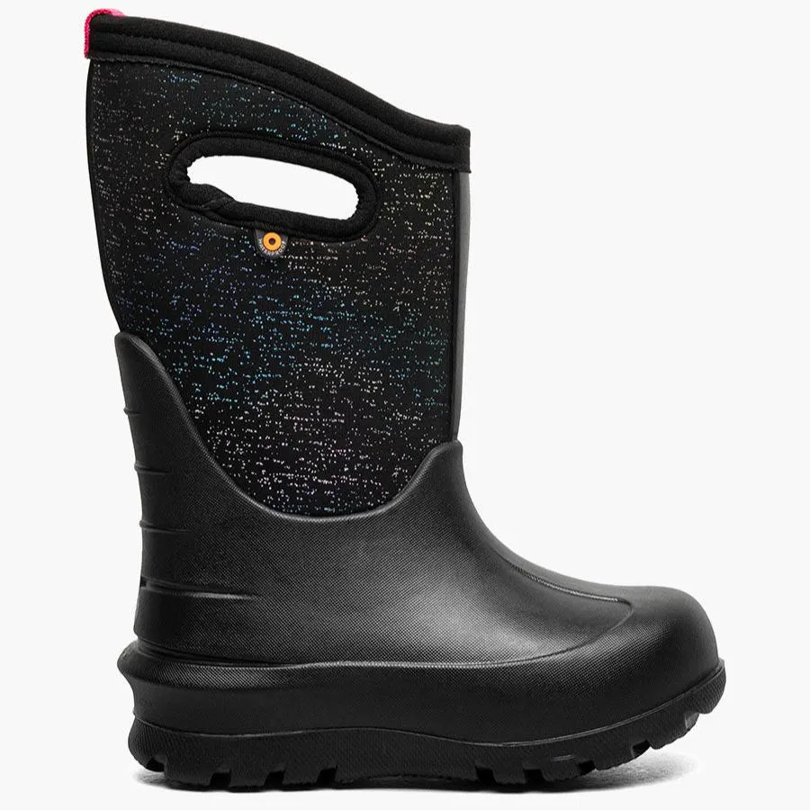 All-Weather Wear BOGS Black Metallic Fleck Neo-Classic Boots