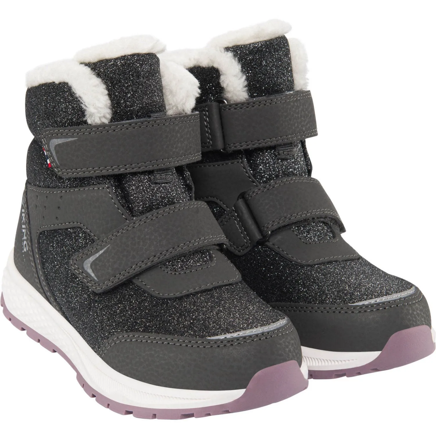 VIKING Charcoal/Dusty Pink Equip Warm WP 2V Highland Expedition All-Terrain Winter Gear