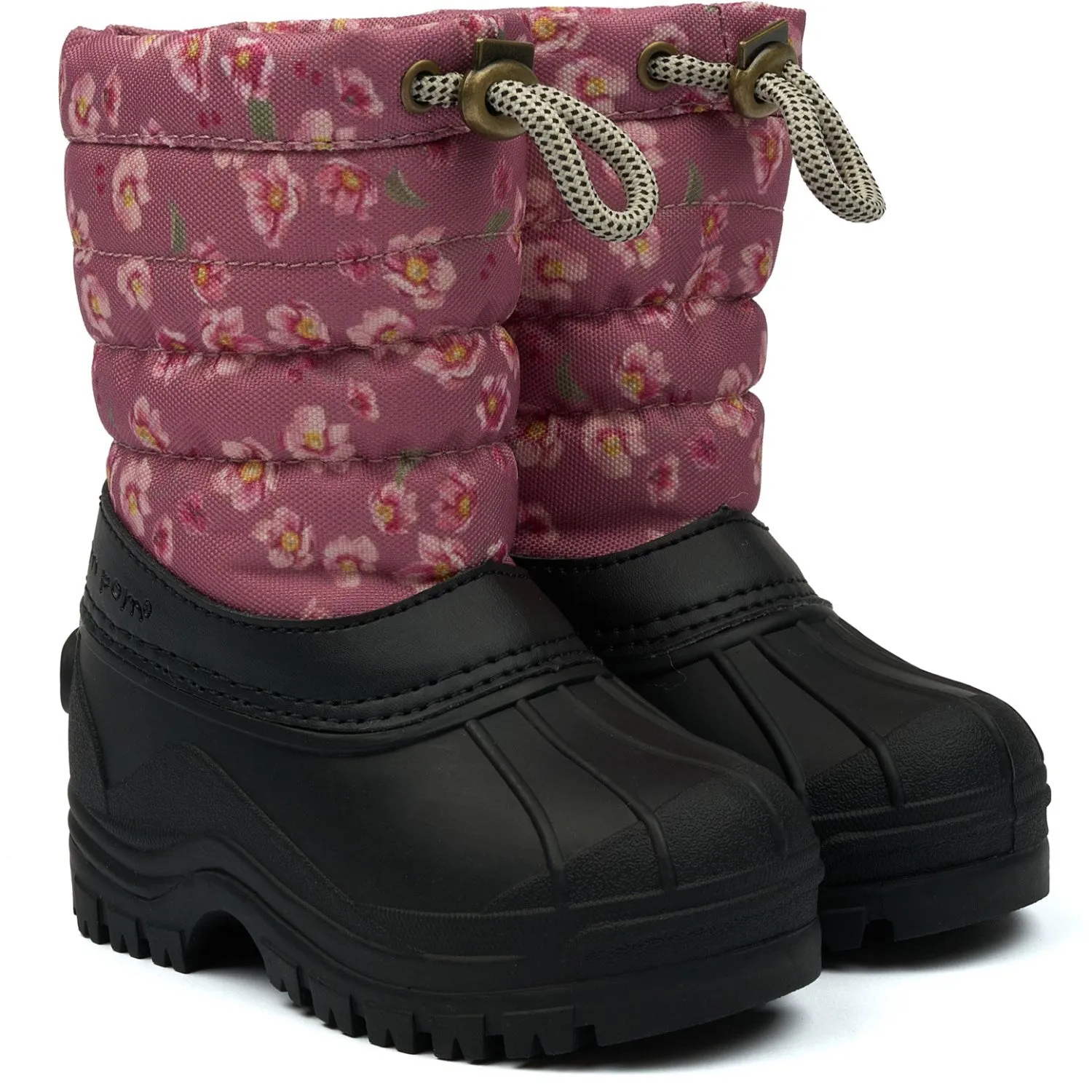 Insulated shoes Pom Pom Autumn Anemone AOP PmWill Winter Boot