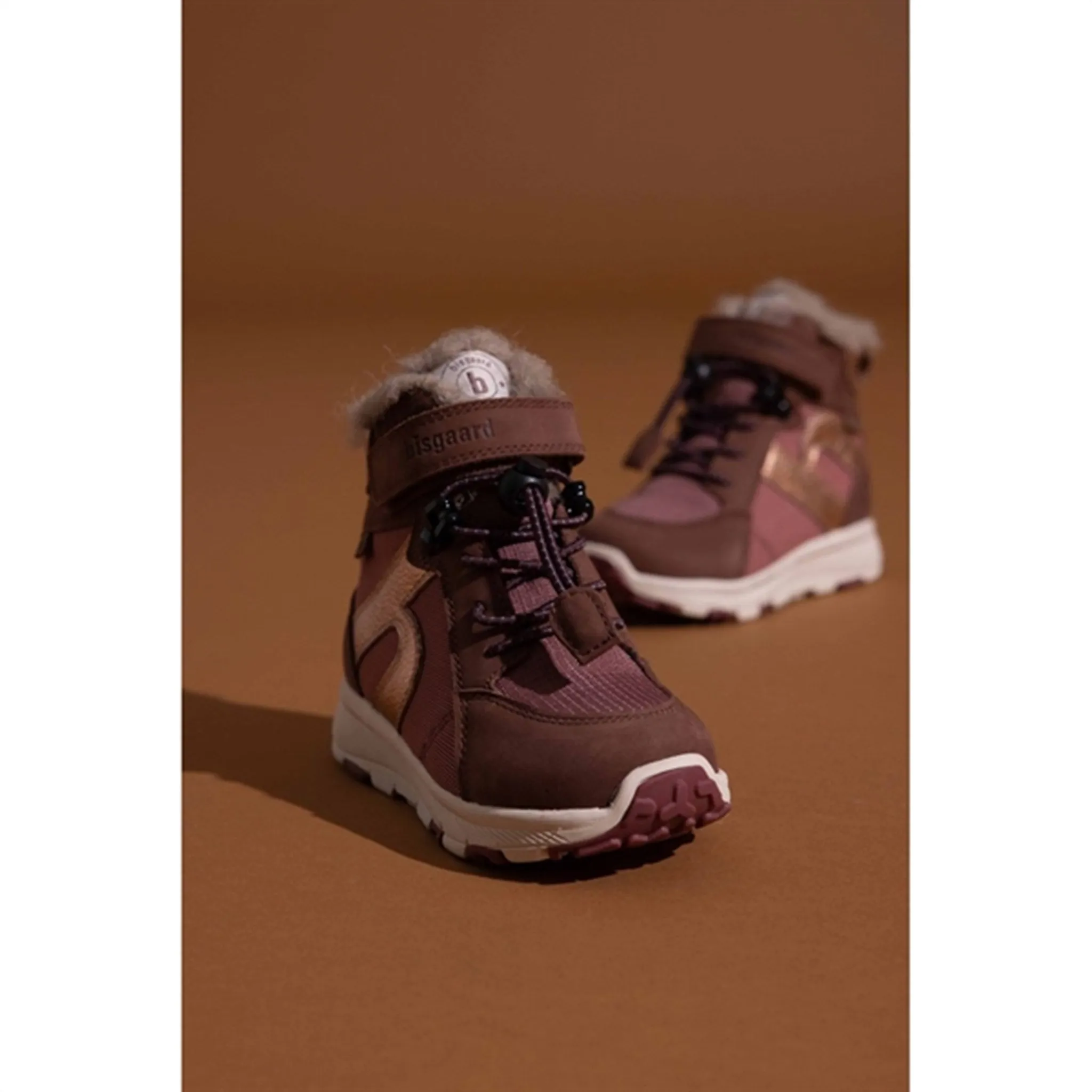 Arctic Hiking Boots Snow Frost Resistant Bisgaard Marlon Tex Boots Rose