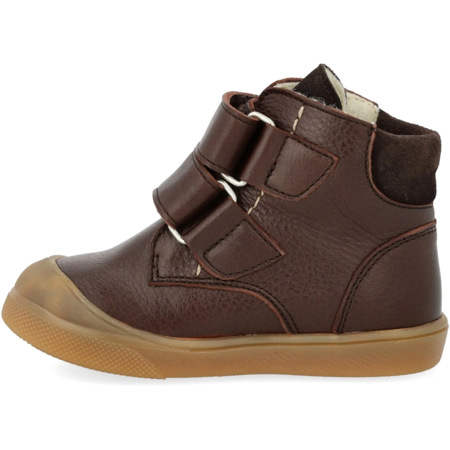 Angulus Dark Brown/Dark Brown Child's first TEX Winter Boot All-Weather Wear Snow Mountain Trek