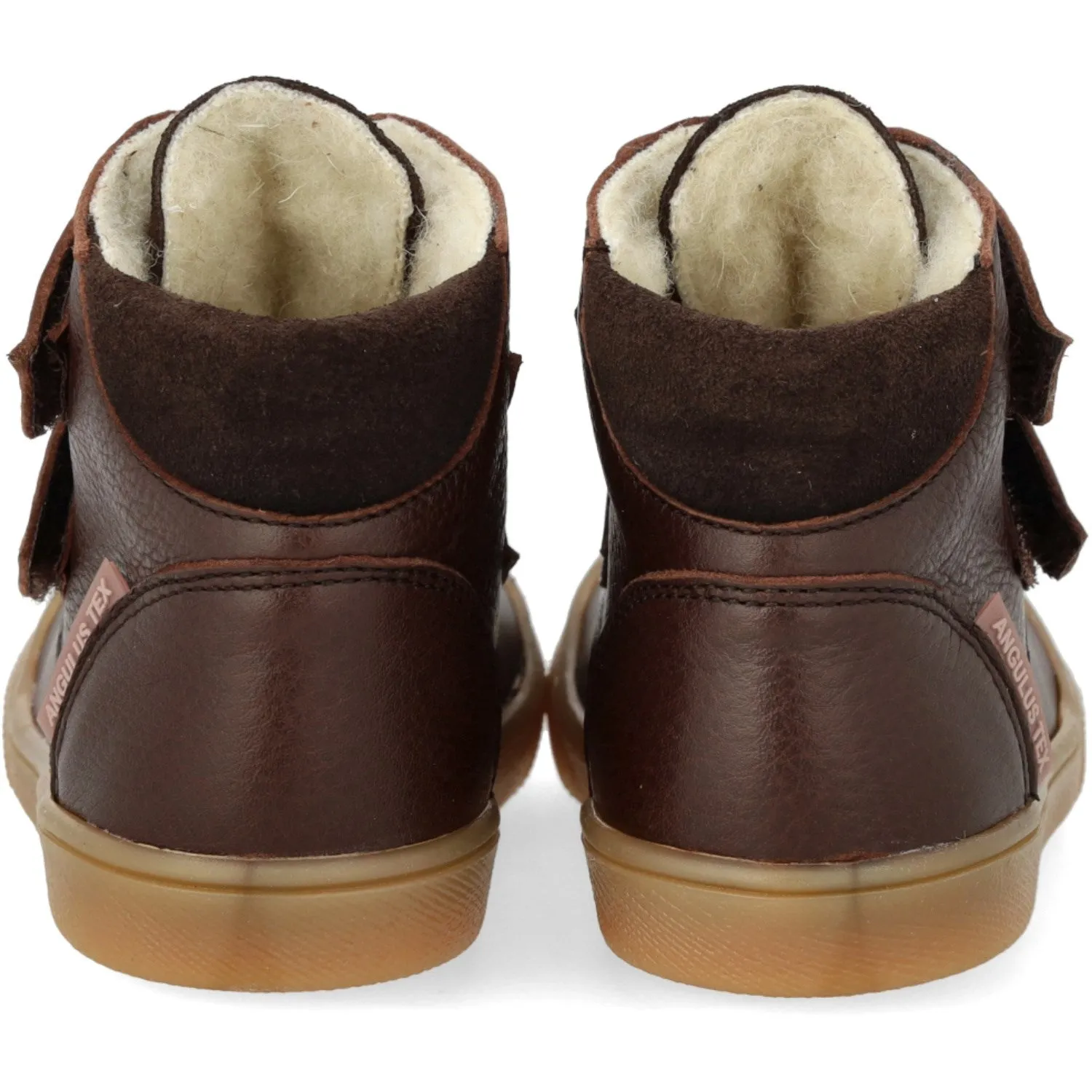Angulus Dark Brown/Dark Brown Child's first TEX Winter Boot Outdoor Footwear High-Quality Boots