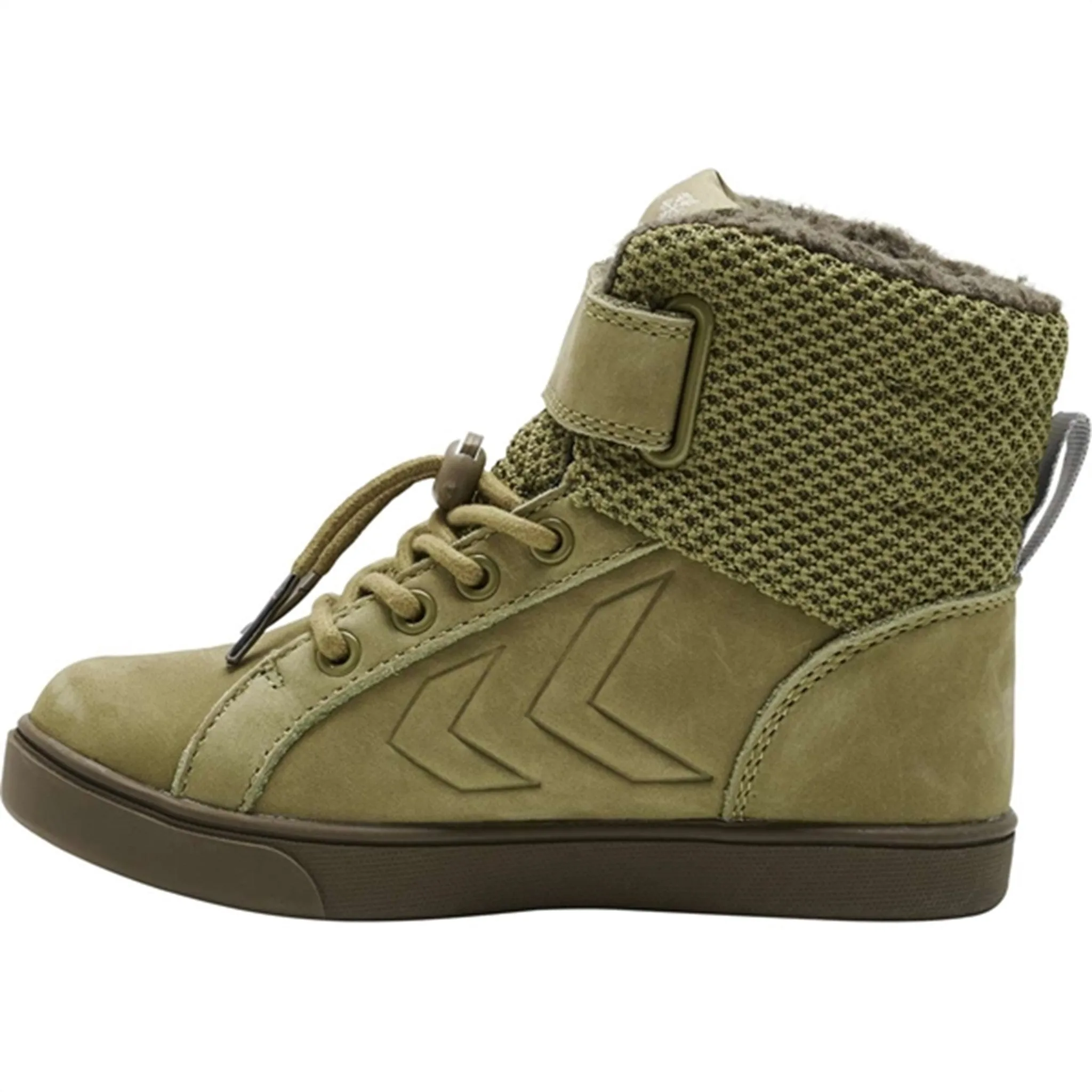 Mountain Exploration Hummel Green Moss Splash Tex JR Boots
