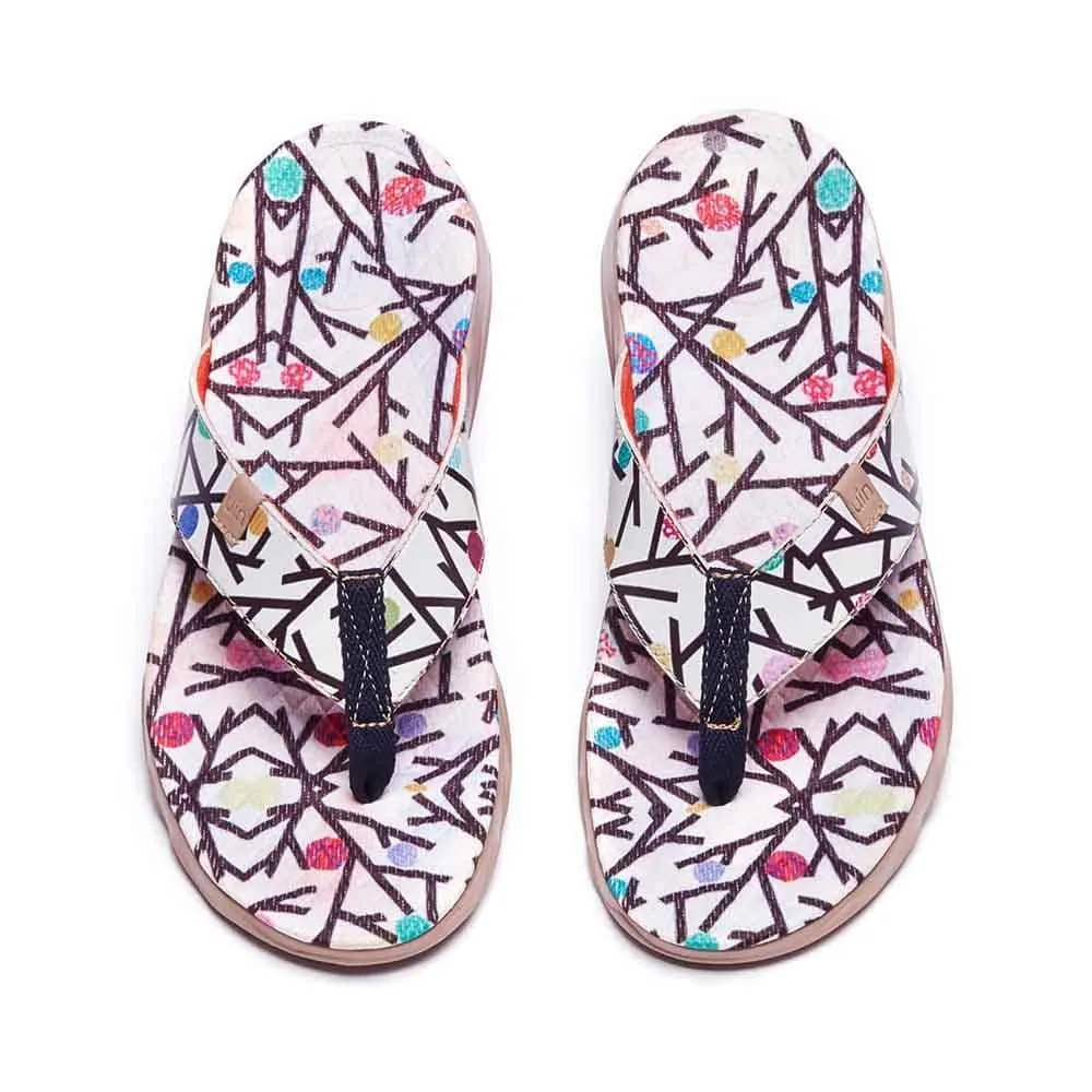 Branches Women Majorca Flip Flops Beach Day