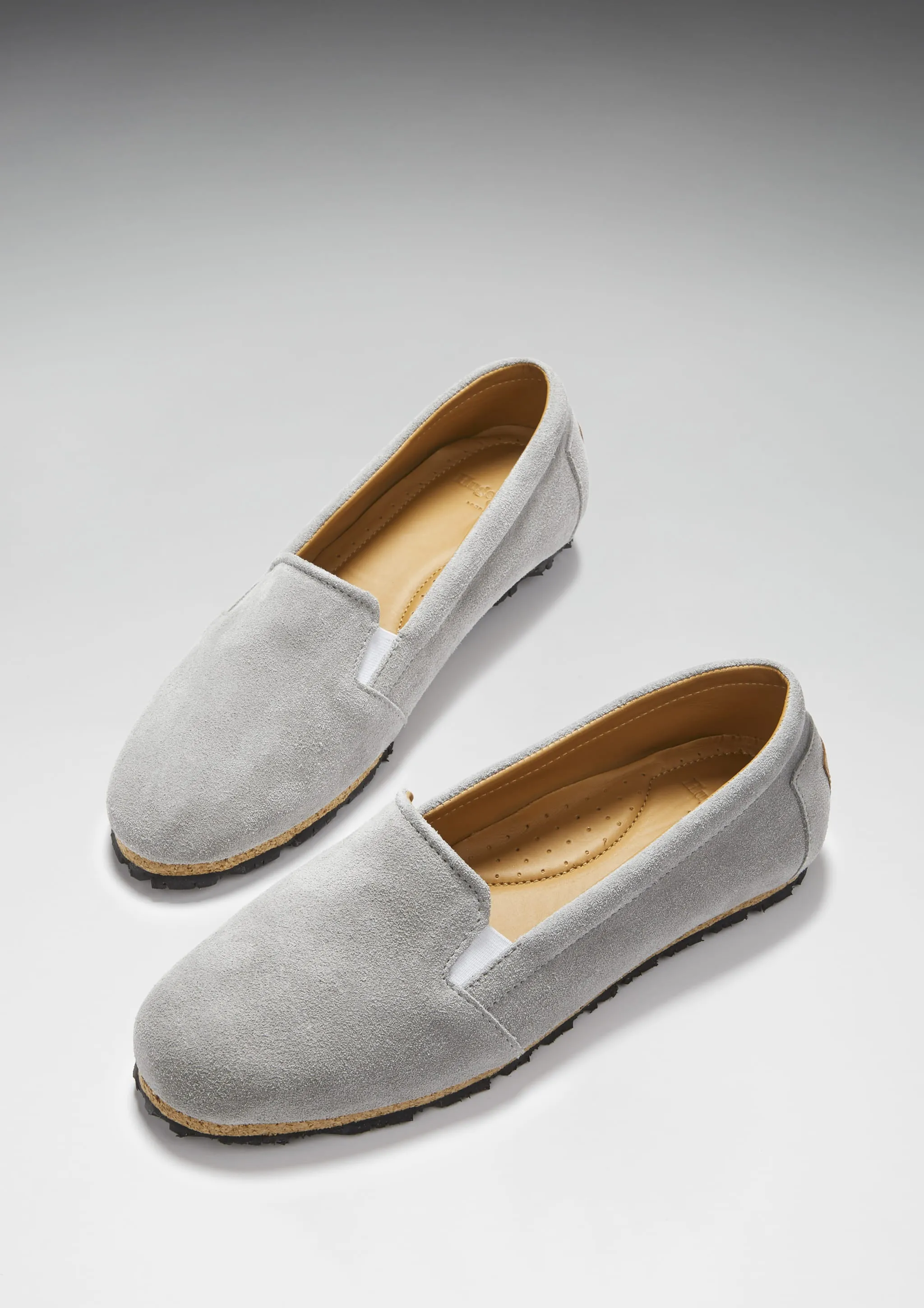 Women's Continental Espadrilles, dove grey suede Fashion-Forward Look Simple Form