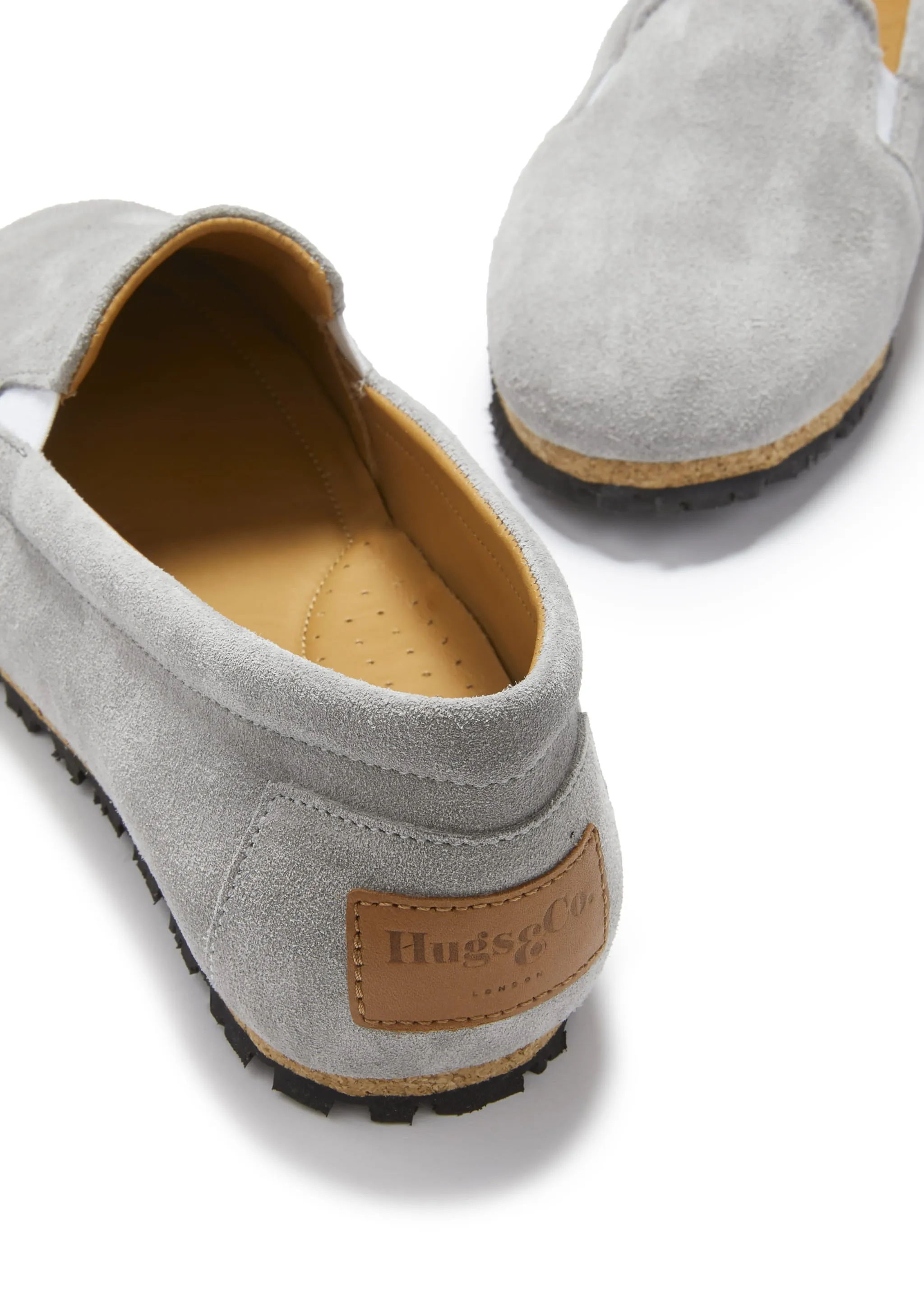Suede Warm Women's Continental Espadrilles, dove grey suede