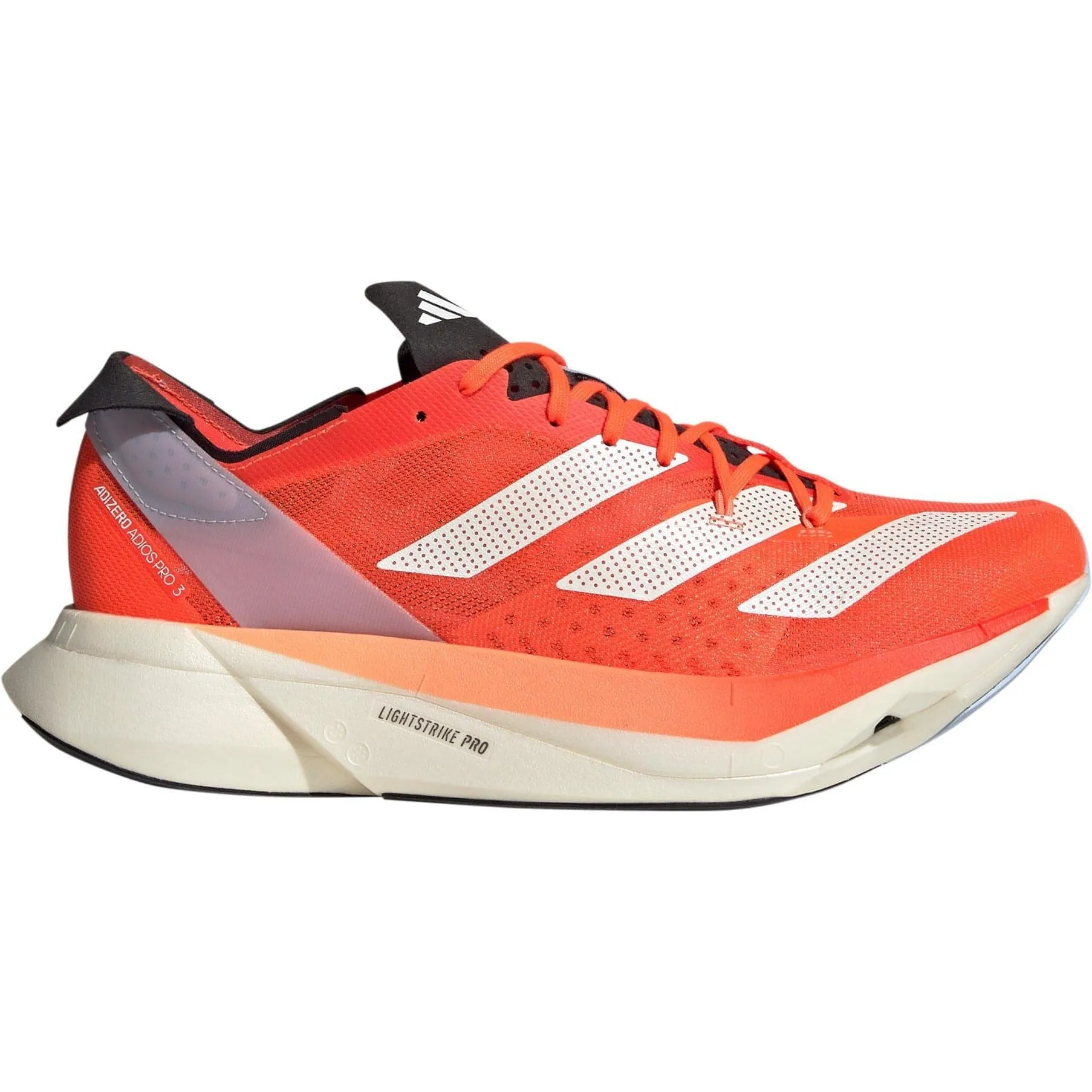 Durable Build Buckle Fit adidas Adizero Adios Pro 3 Running Shoes - Red