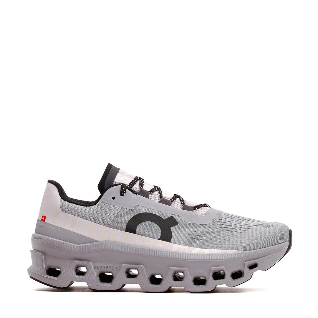 ON Men Cloudmonster Alloy Silver Core 61.97657 Breathable Road Trip Comfort Walk