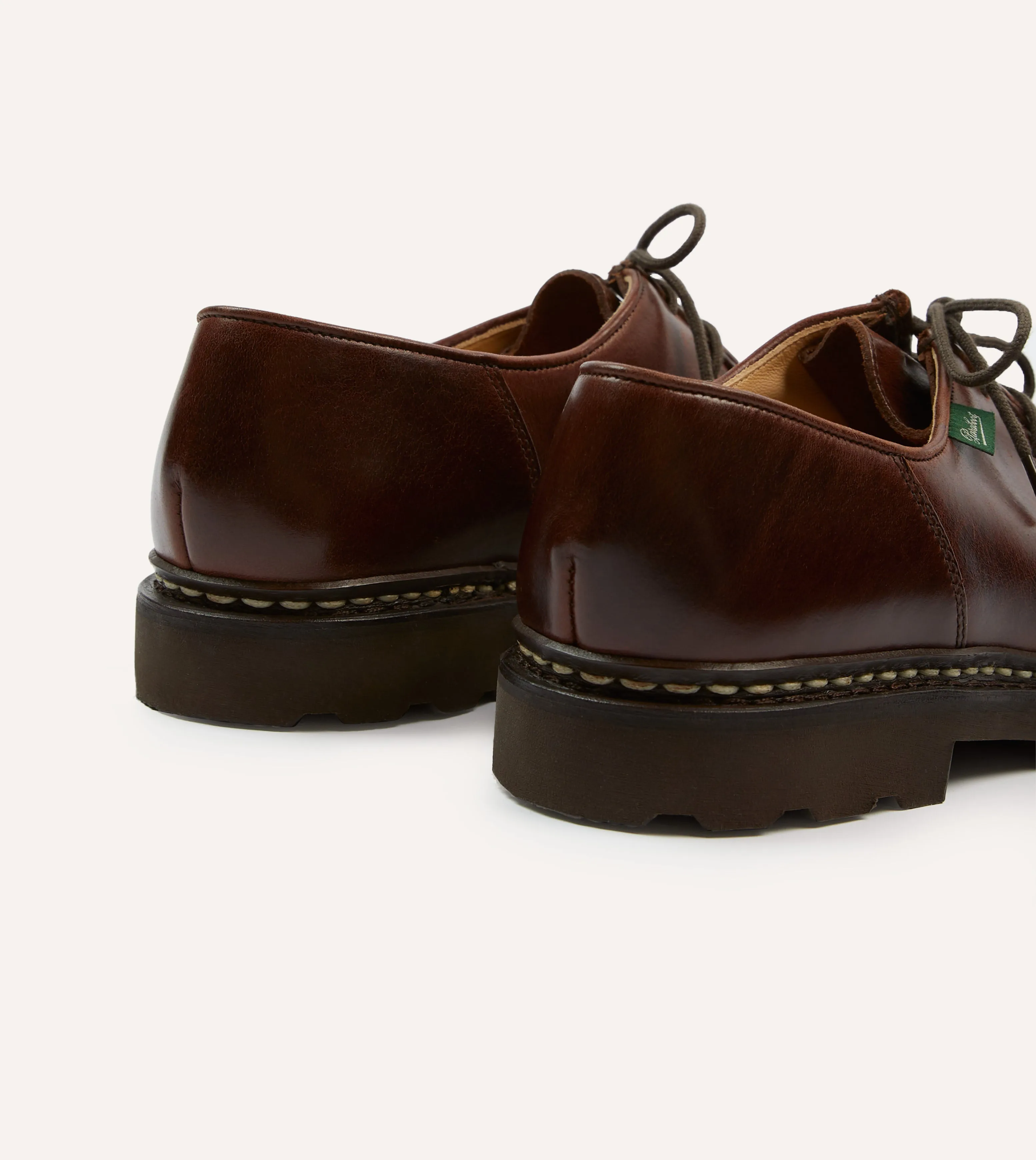 Desert Run Paraboot Michael Brown Leather Derby Shoe