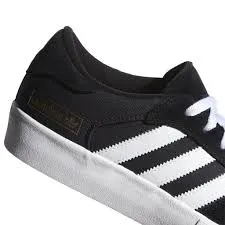 Adidas Skateboarding Matchbreak Super Shoes - Core Black/White/Gold Metallic All Day Speed Comfort