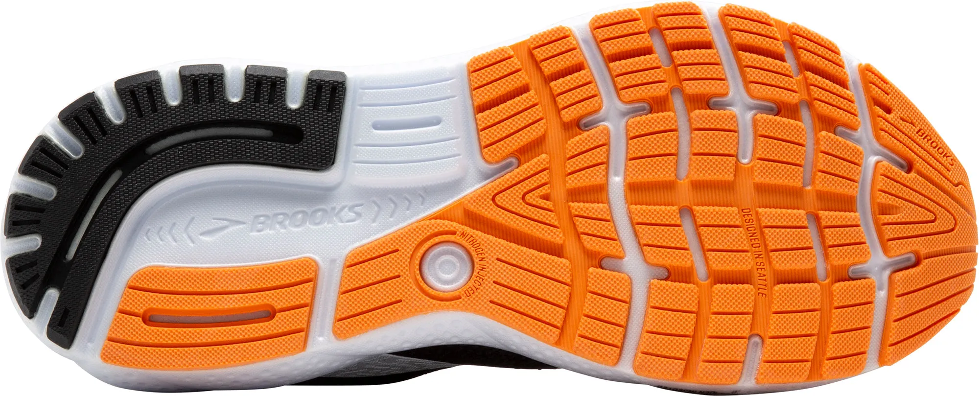 Summer Base Brooks Ghost 16 Mens Running Shoes - Black