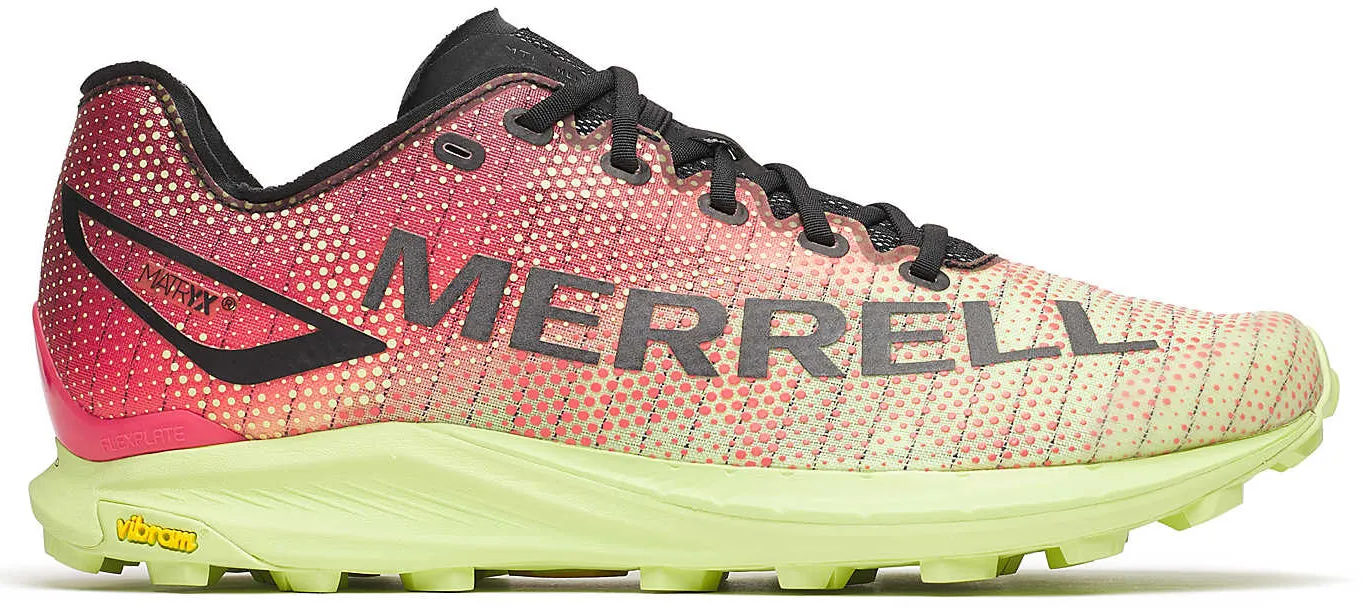 Firm Ground Merrell MTL Skyfire 2 Matryx Mens Trail Running Shoes - Red