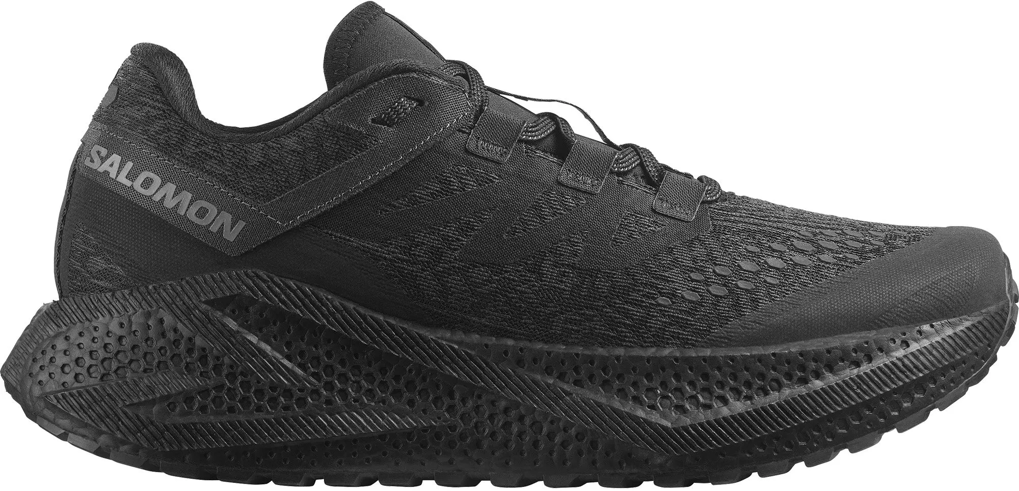 Field Fast Slip Resistant Outdoor Explorers Salomon Aero Glide 3 GRVL Mens Trail Running Shoes - Black