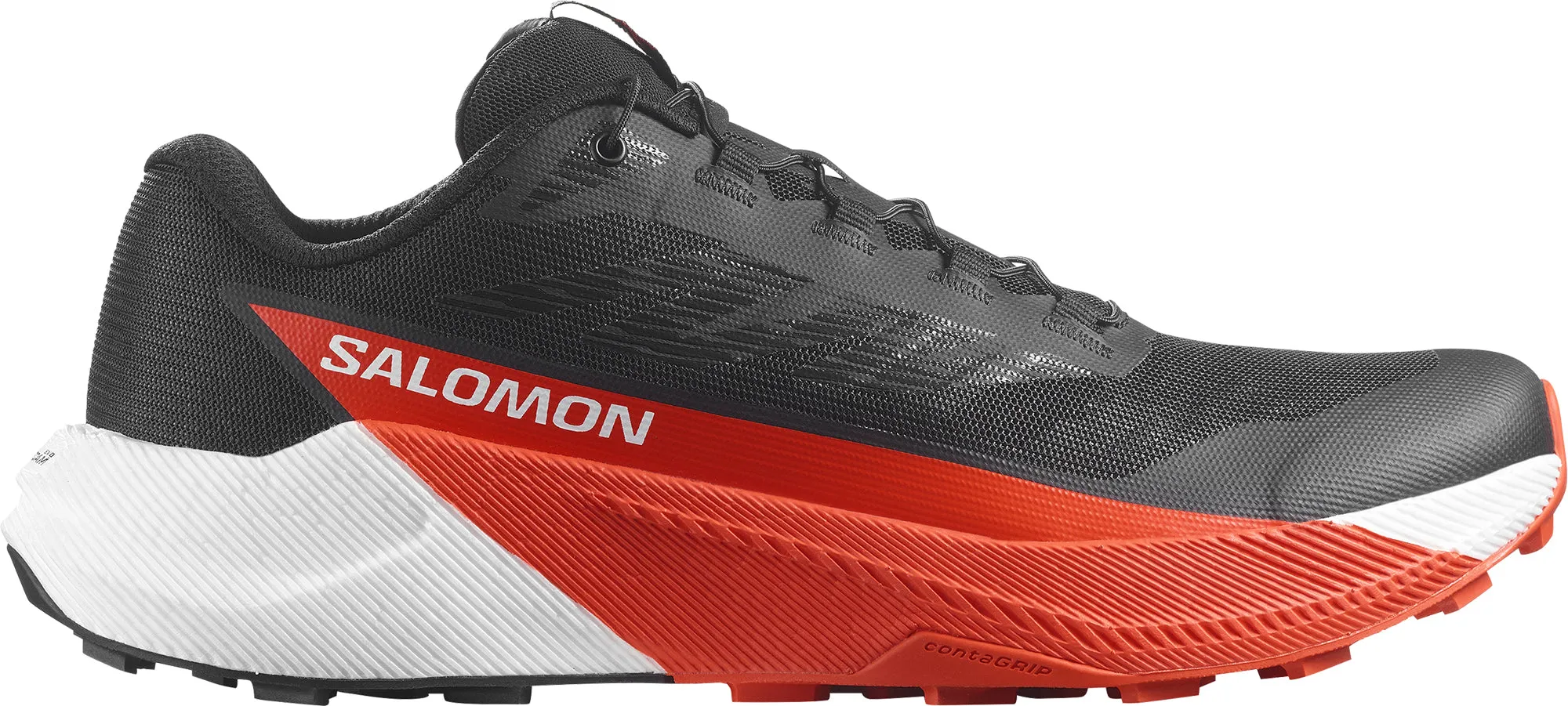Salomon Pulsar Mens Trail Running Shoes - Black Cushioned Base Busy Professionals Seamless Fit Outdoor Explorers