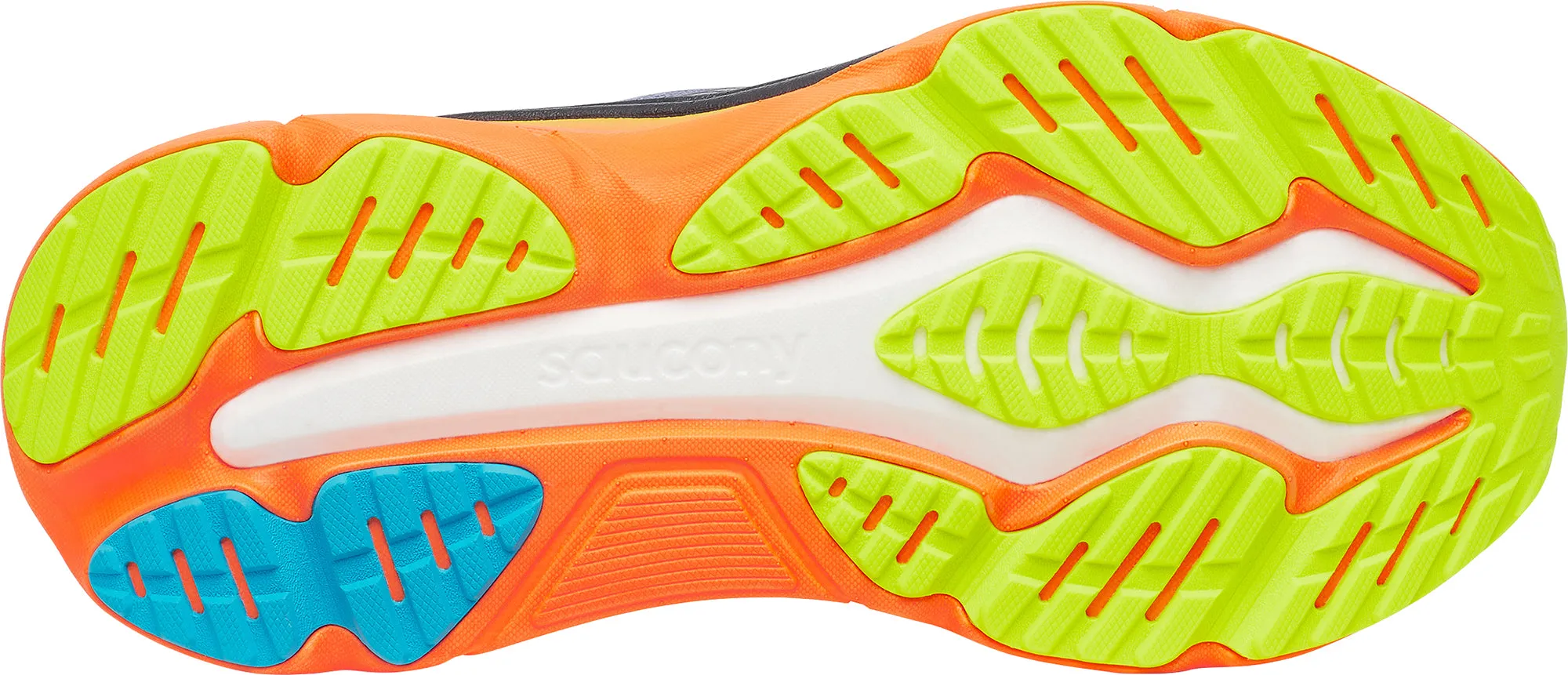 Saucony Hurricane 25 Mens Running Shoes - Grey Silver Shine