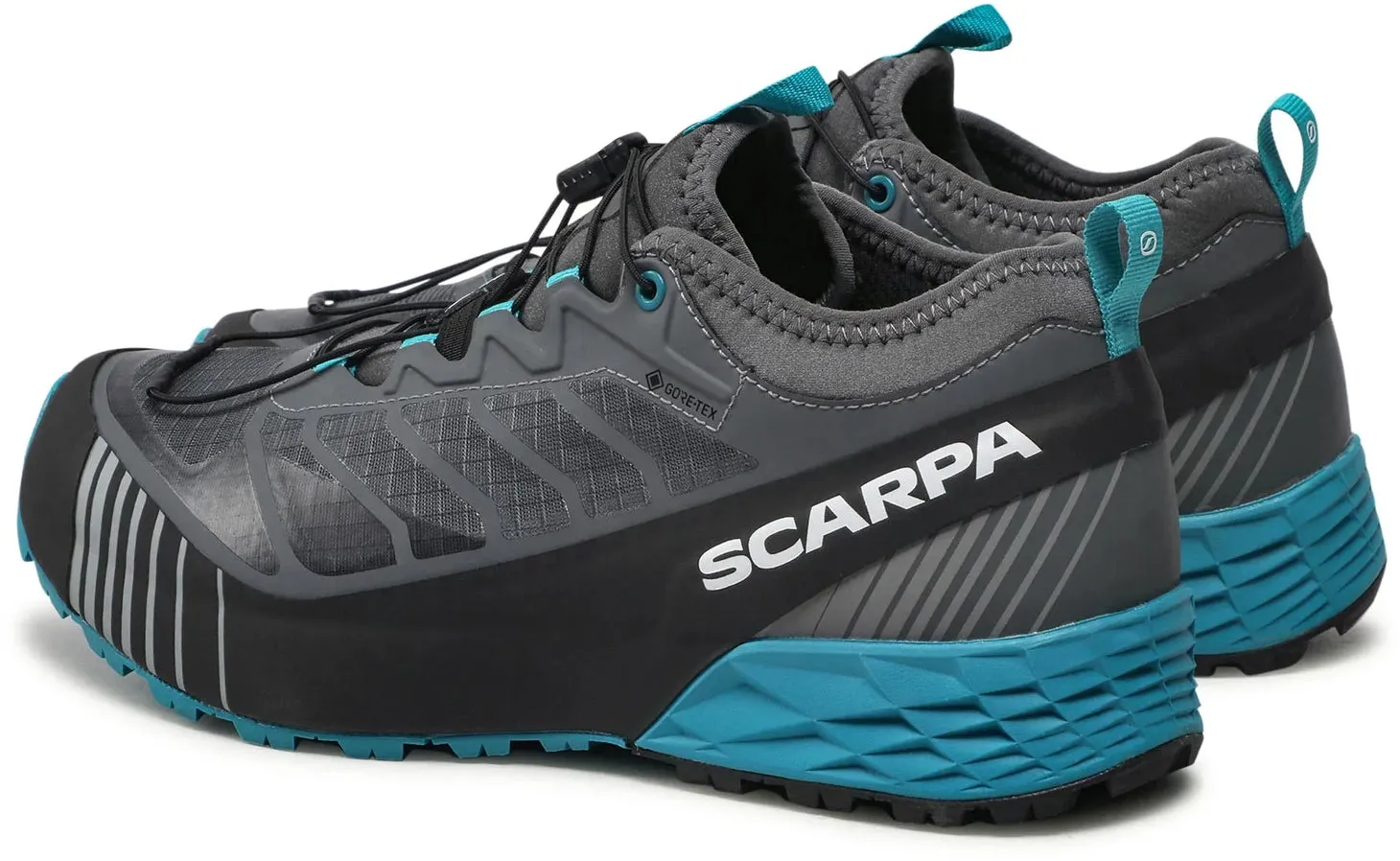 Scarpa Ribelle Run GORE-TEX Mens Trail Running Shoes - Grey Abrasion resistant