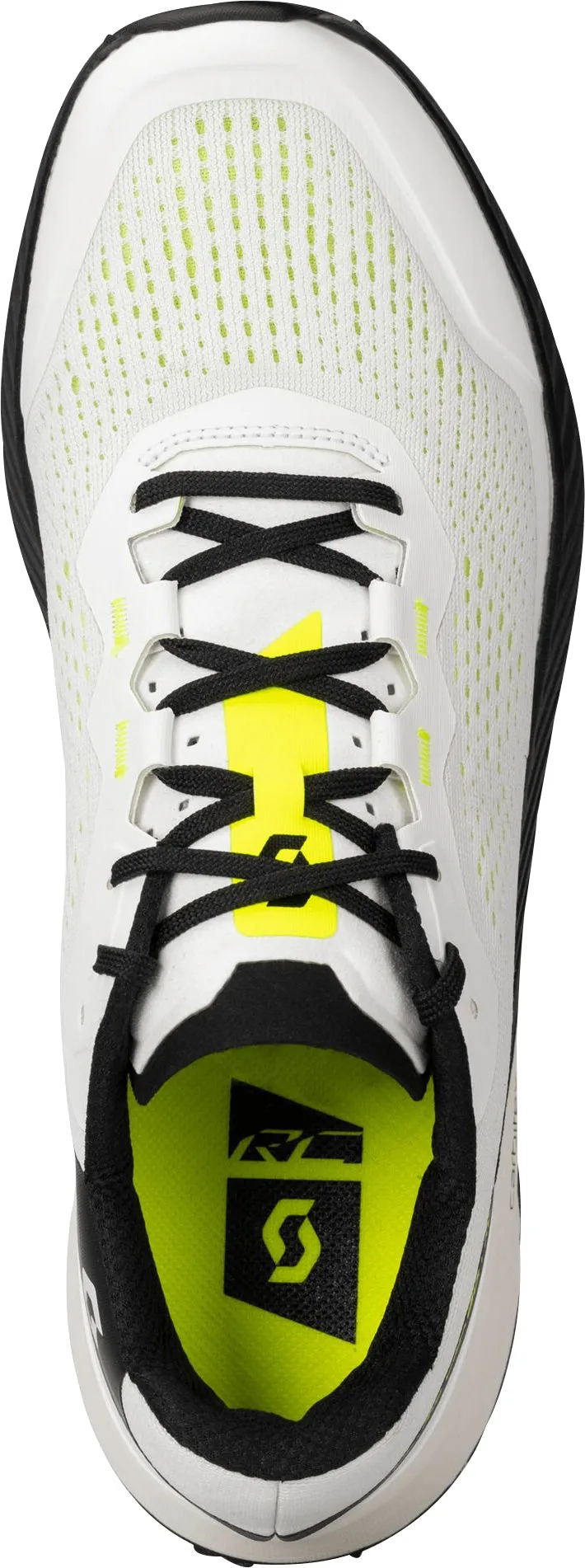 Slip On Scott Ultra Carbon RC Mens Trail Running Shoes - White