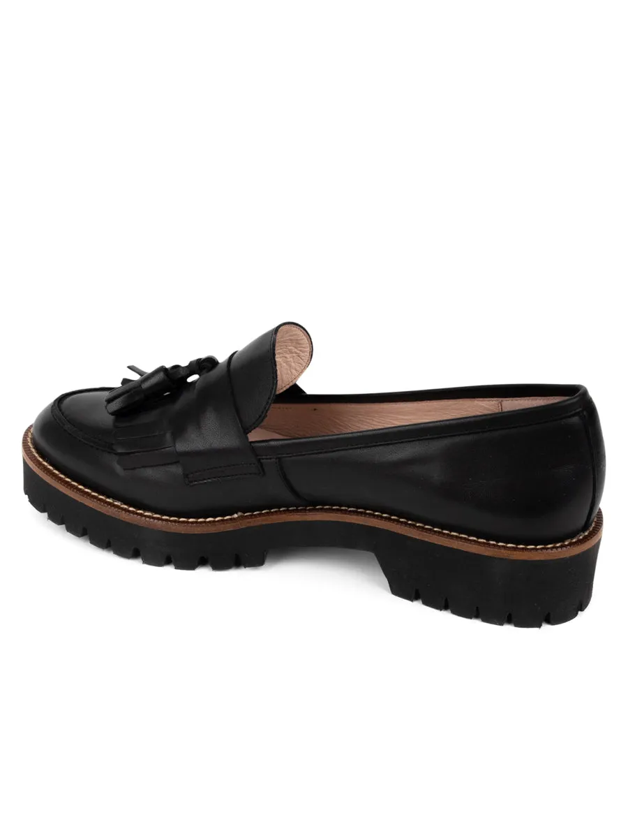 Beckham Tassel Lug Loafer Padded Tongue