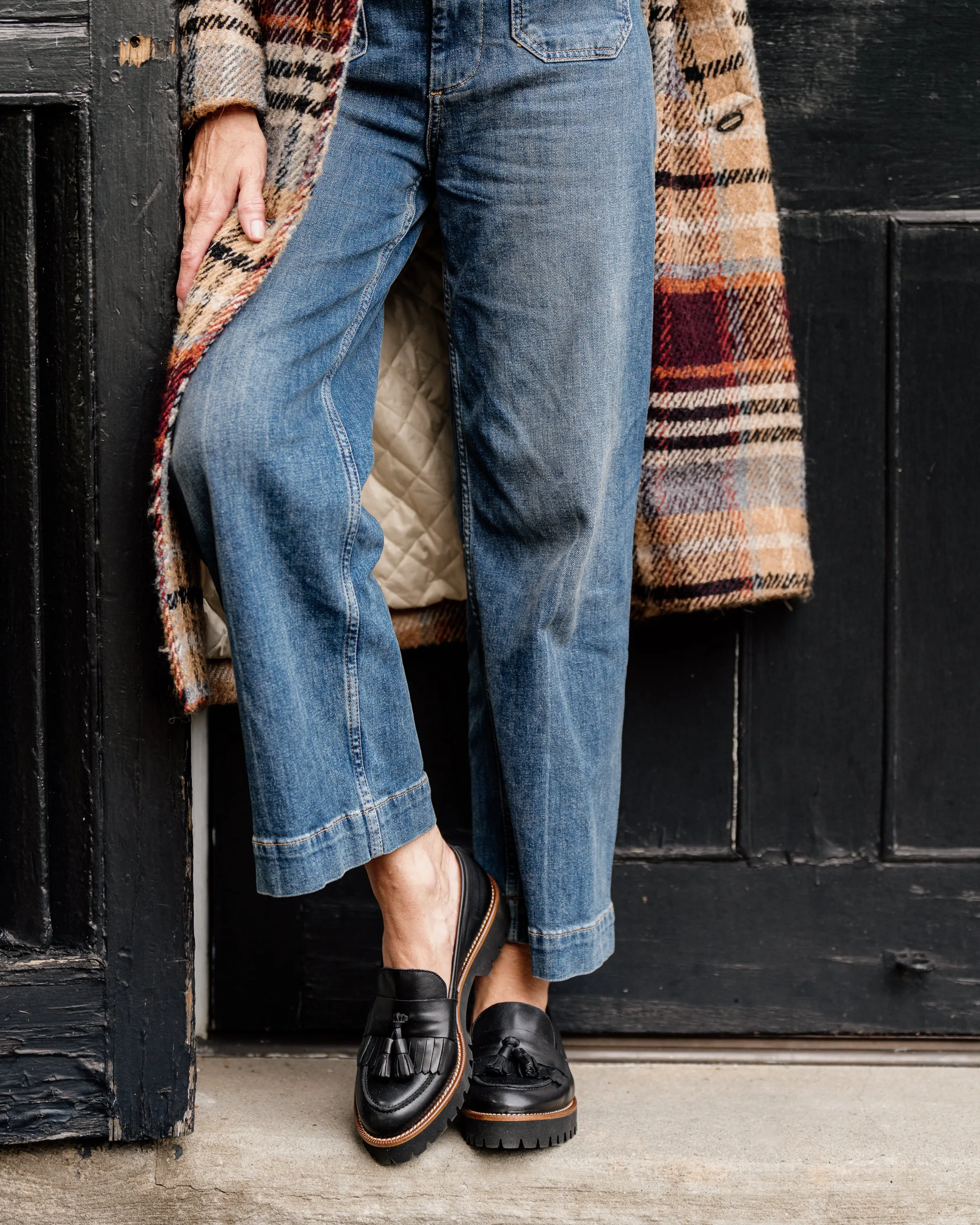 Beckham Tassel Lug Loafer Soft Land