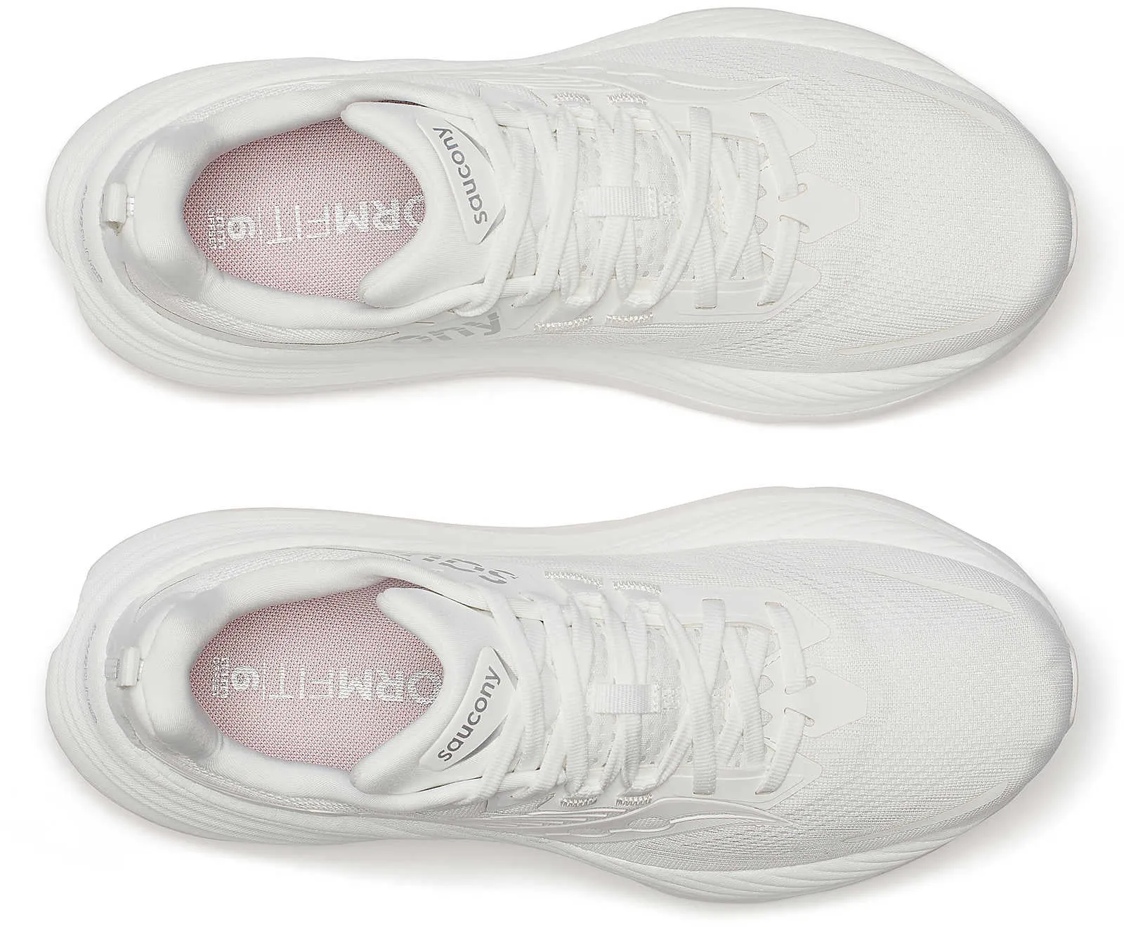 Court Fast Street Glow Saucony Hurricane 24 Mens Running Shoes - White