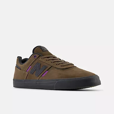 New Balance Numeric Jamie Foy 306 Shoes - Brown/Purple On The Go Fit