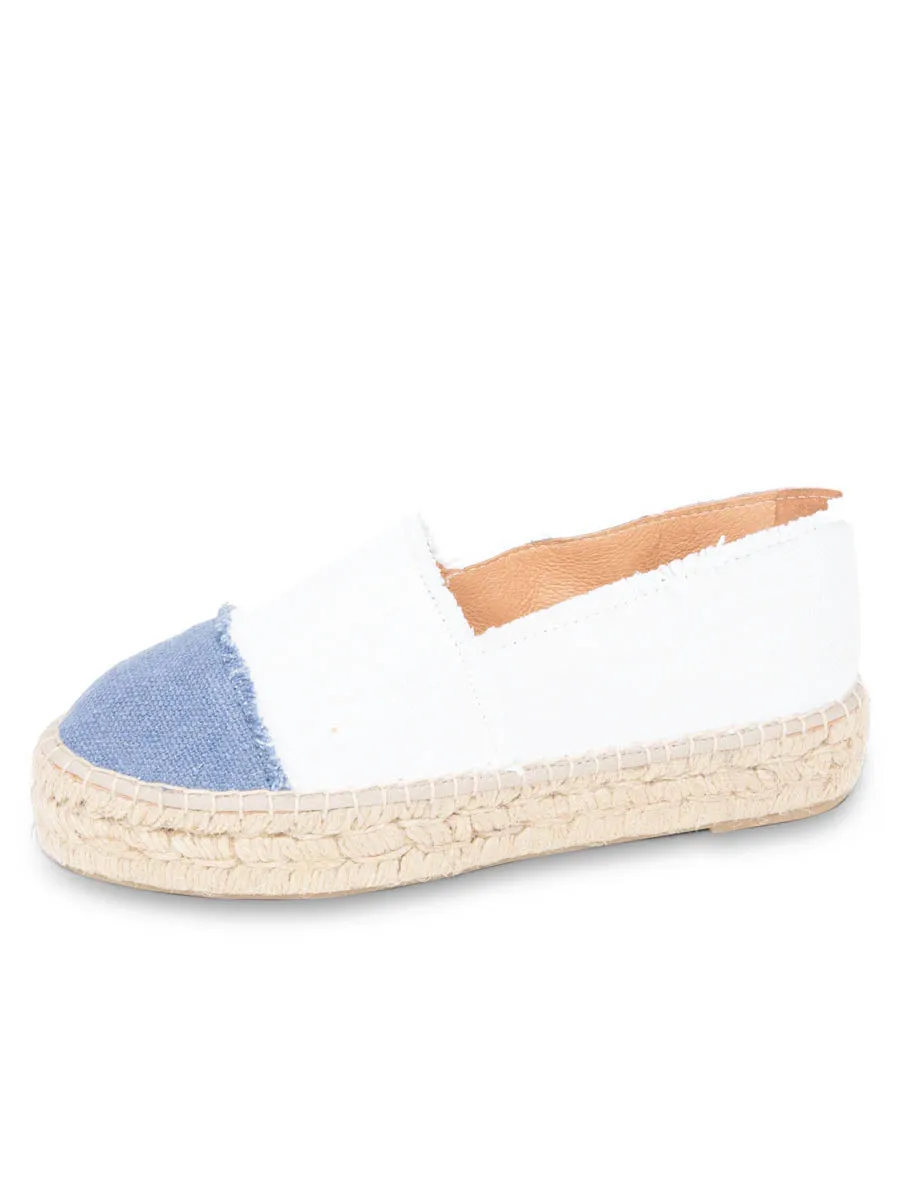 Maui Slip On Color Block Espadrille Walk Style durable soles
