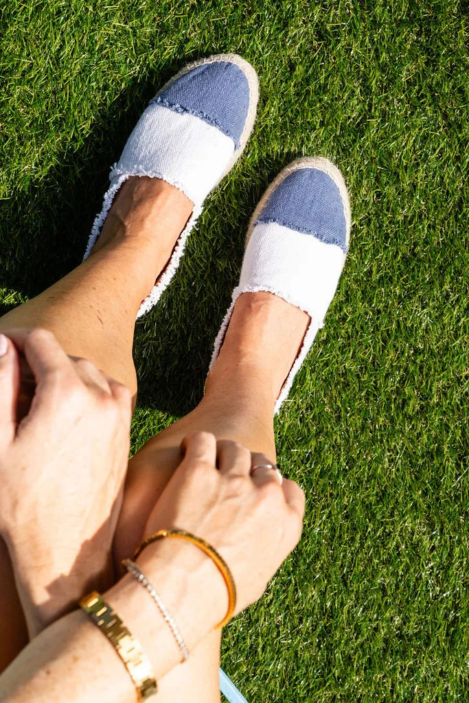 Maui Slip On Color Block Espadrille Mesh Flow City Life