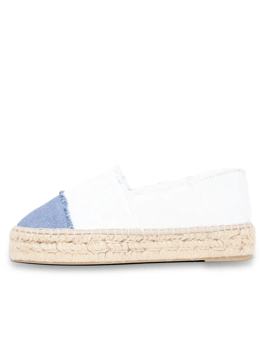 evening run Maui Slip On Color Block Espadrille