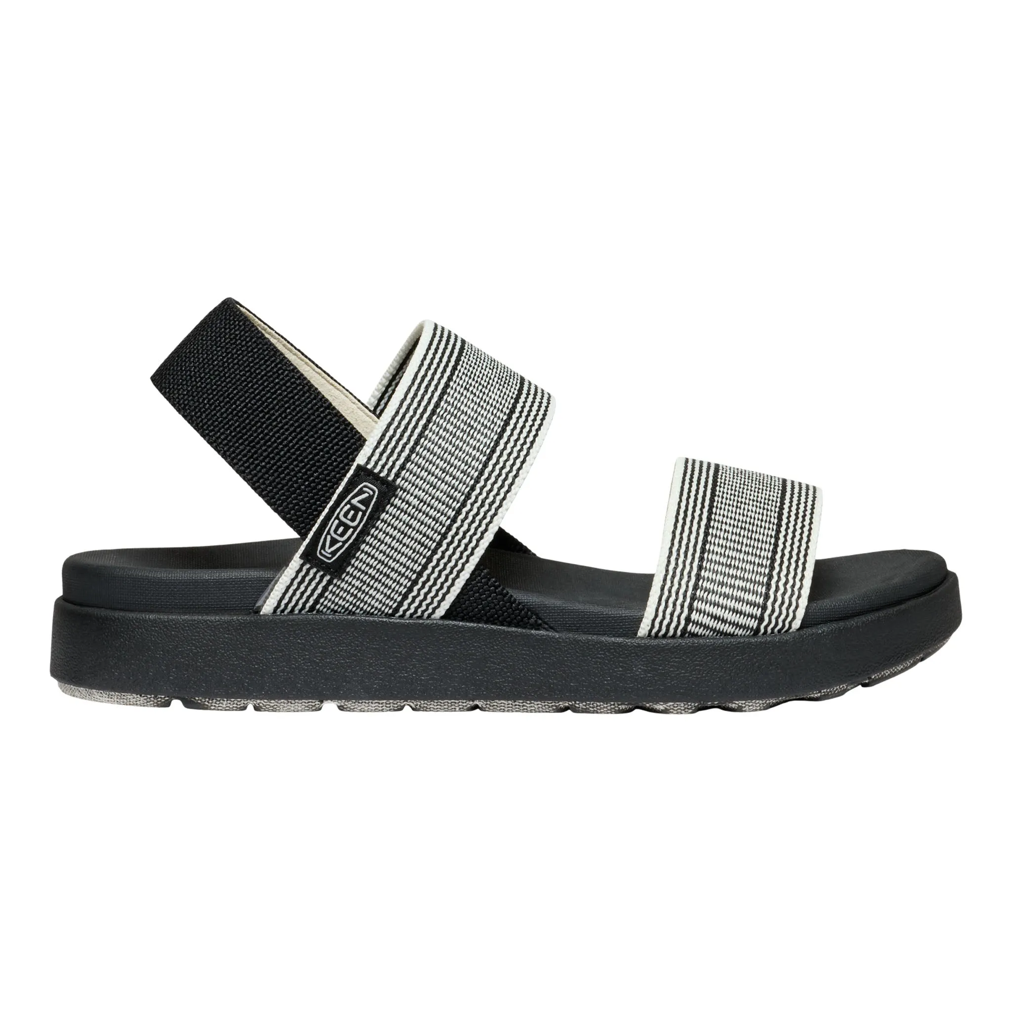 Travel Ready Stylish Footwear Women's Elle Backstrap Black/StarWhite
