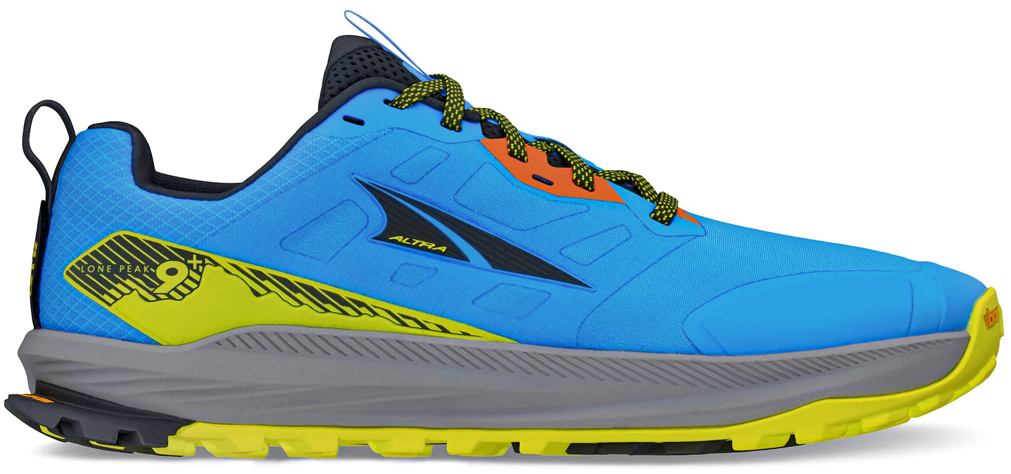 Comfort footbed Moon Tone Altra Lone Peak 9  Mens Trail Running Shoes - Blue