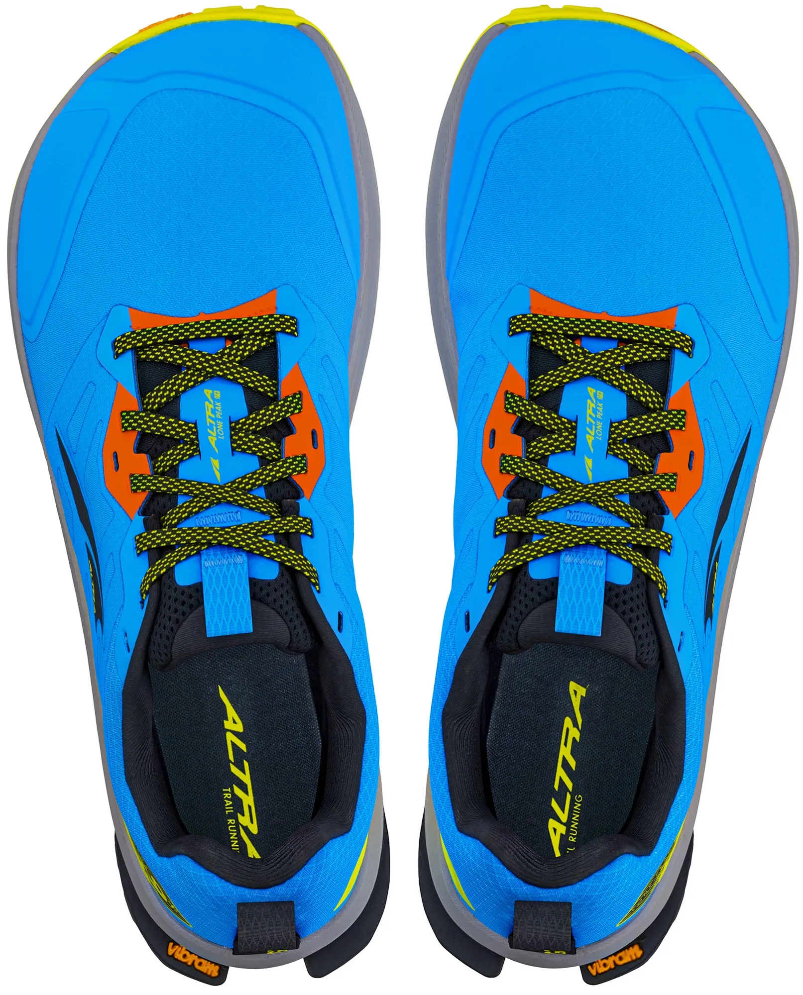 Altra Lone Peak 9  Mens Trail Running Shoes - Blue Winter Base Fast pace