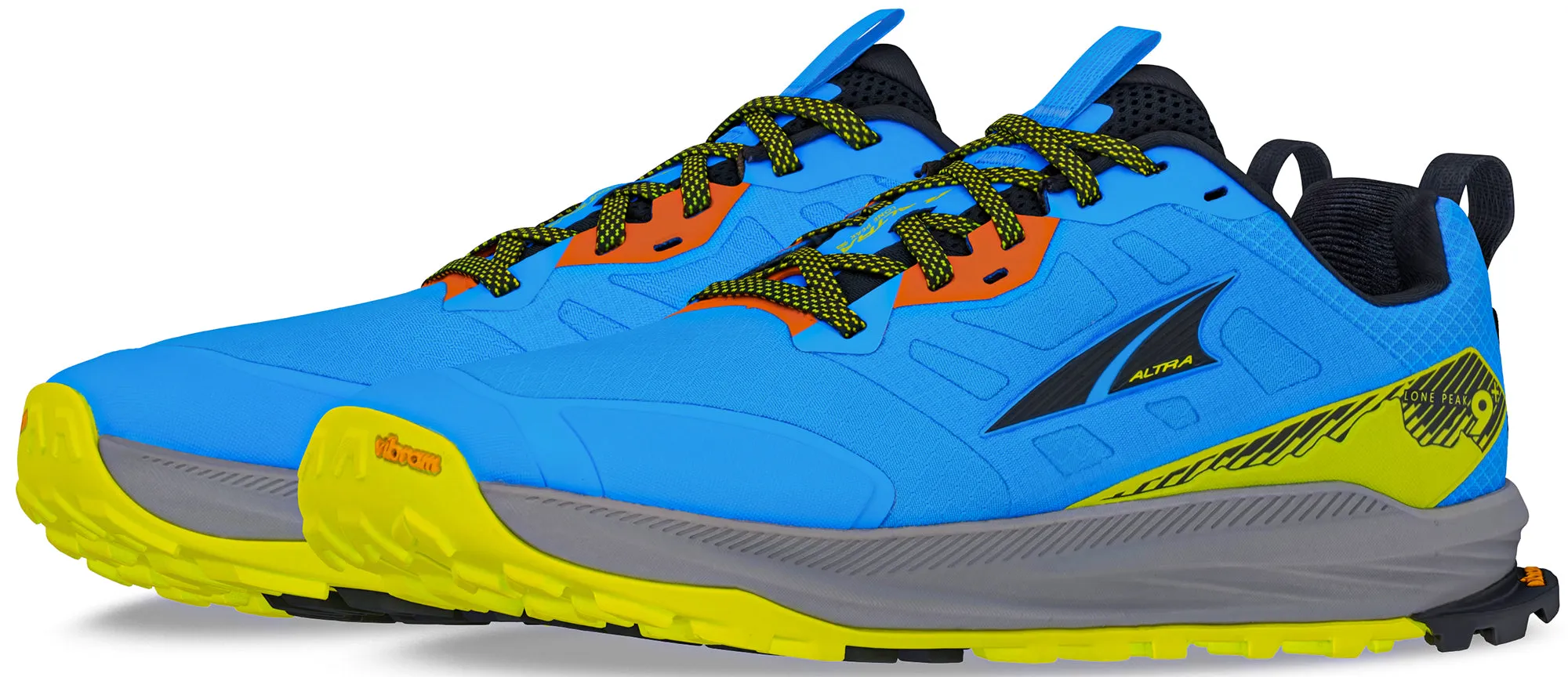 Day Long Altra Lone Peak 9  Mens Trail Running Shoes - Blue
