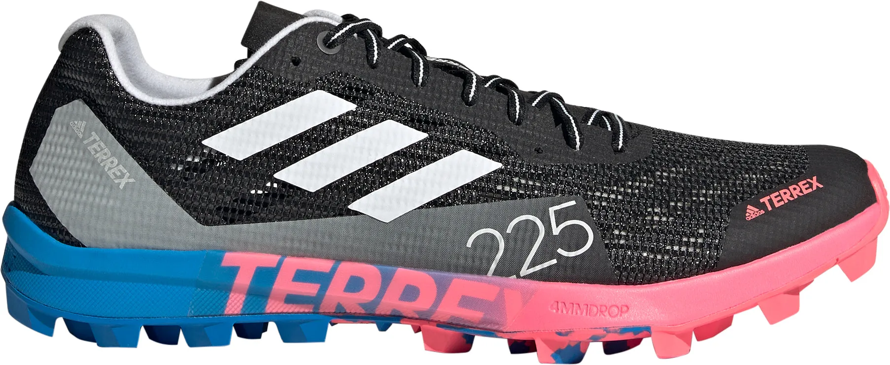 Cool Tone adidas Terrex Speed SG Mens Trail Running Shoes - Black