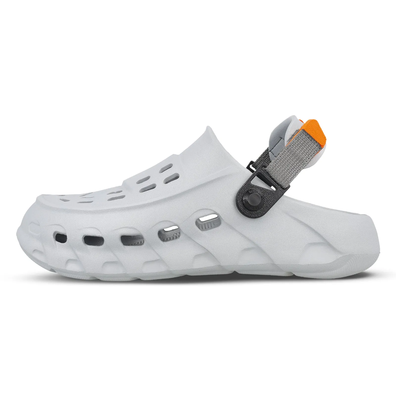 No Hassle Men's Clogs  -  WC8814 Light Grey
