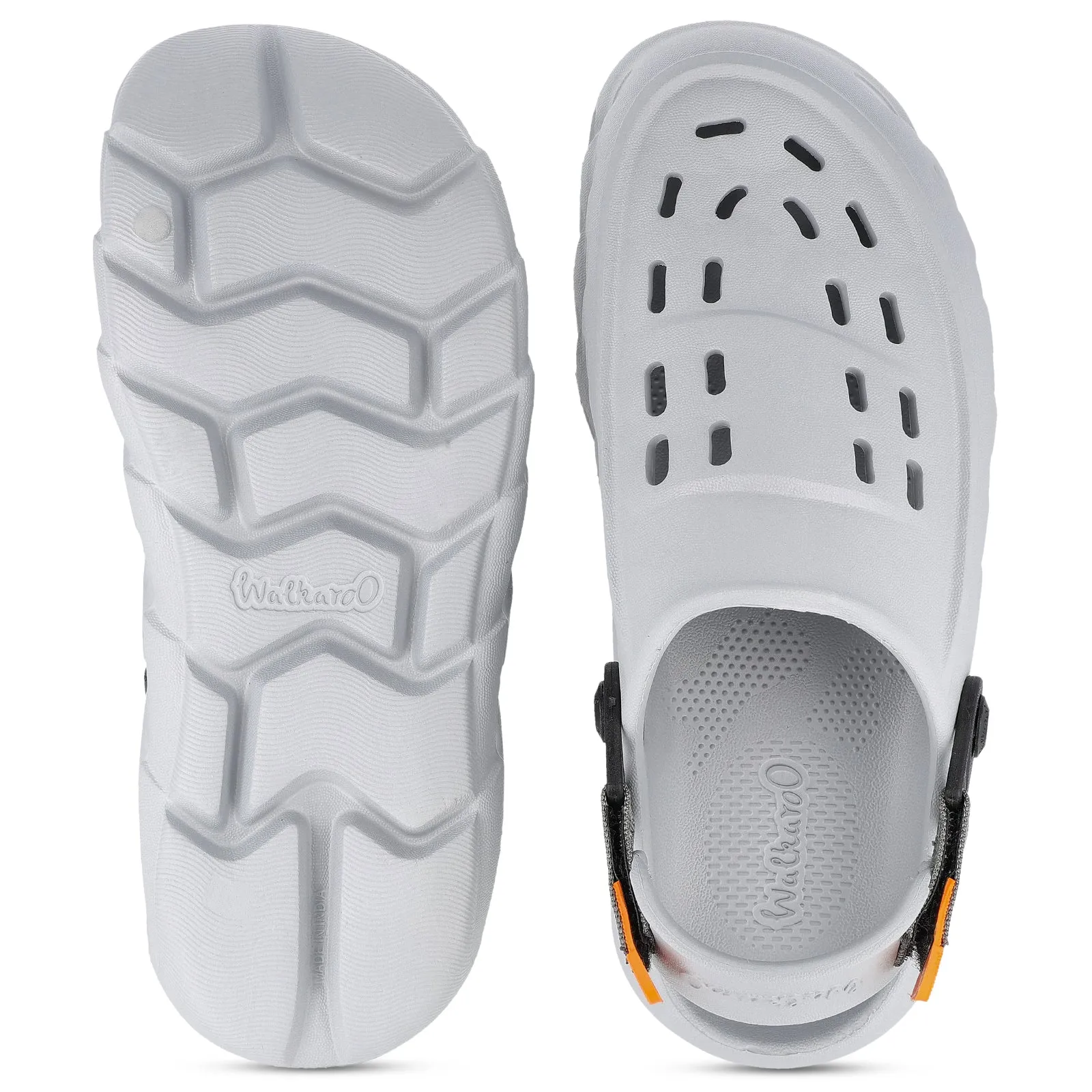 Men's Clogs  -  WC8814 Light Grey Ground Hug