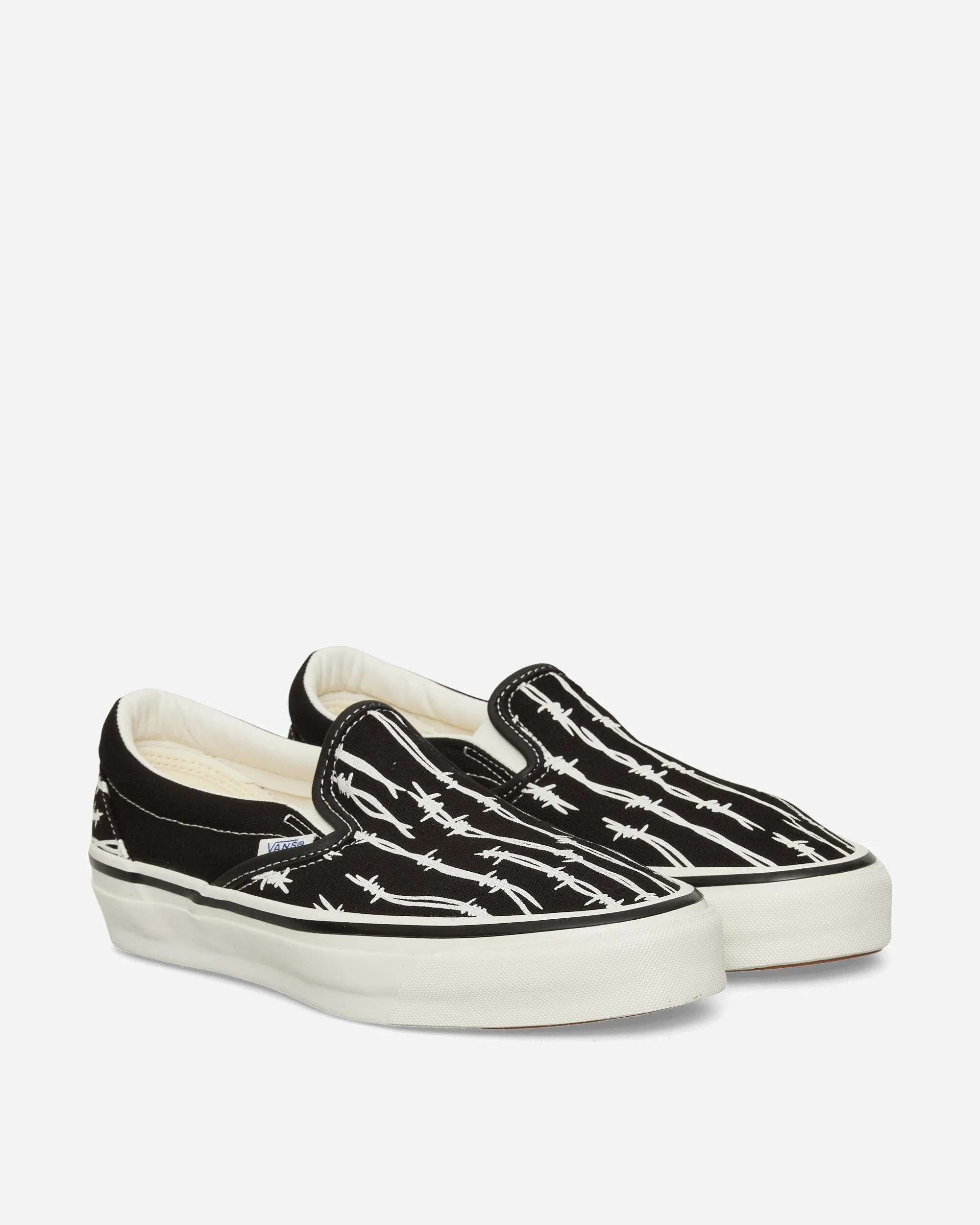 Quick Move Classic Slip-On Reissue 98 Sneakers Black / Barbed Wire