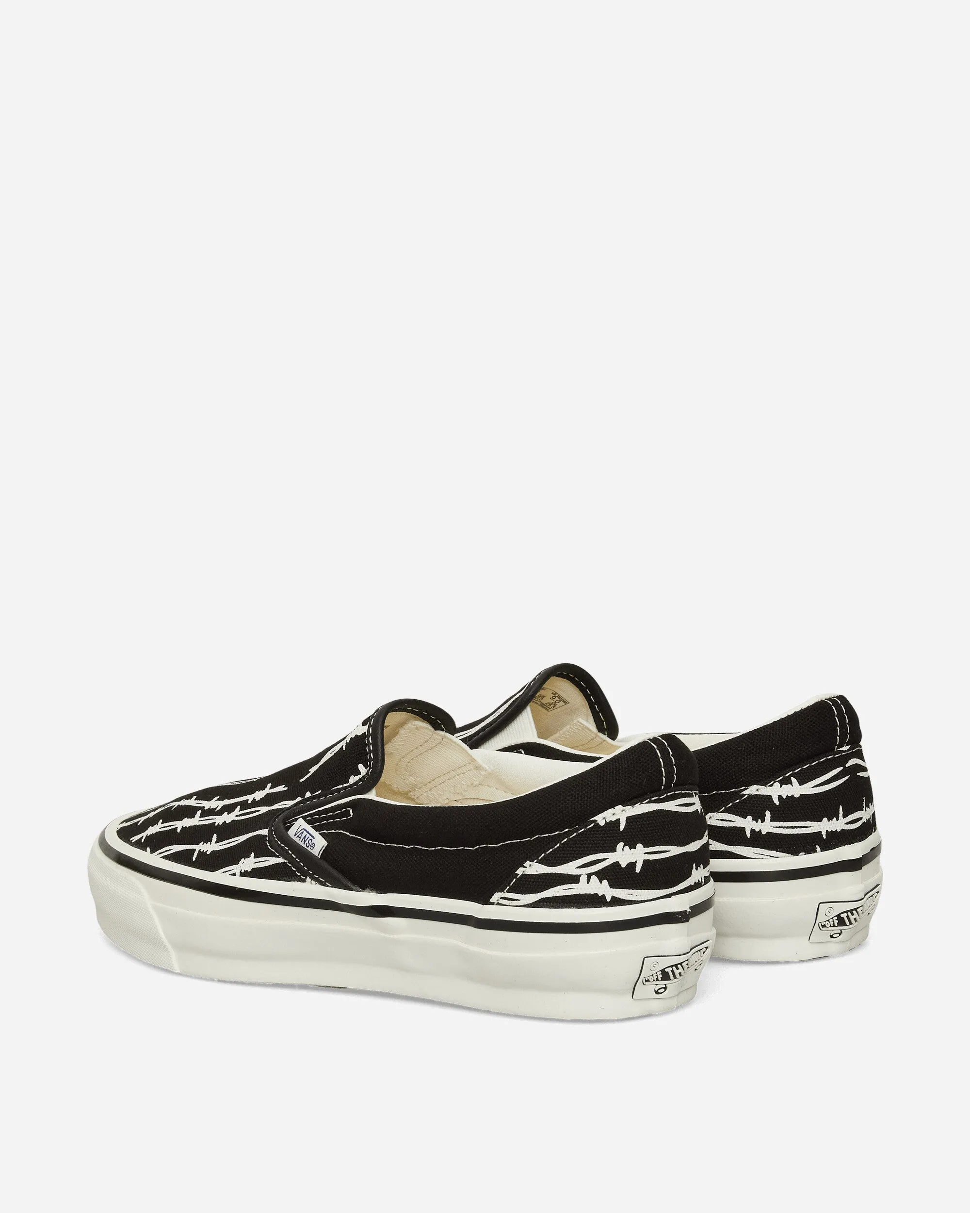 Classic Slip-On Reissue 98 Sneakers Black / Barbed Wire Easy Step Walk