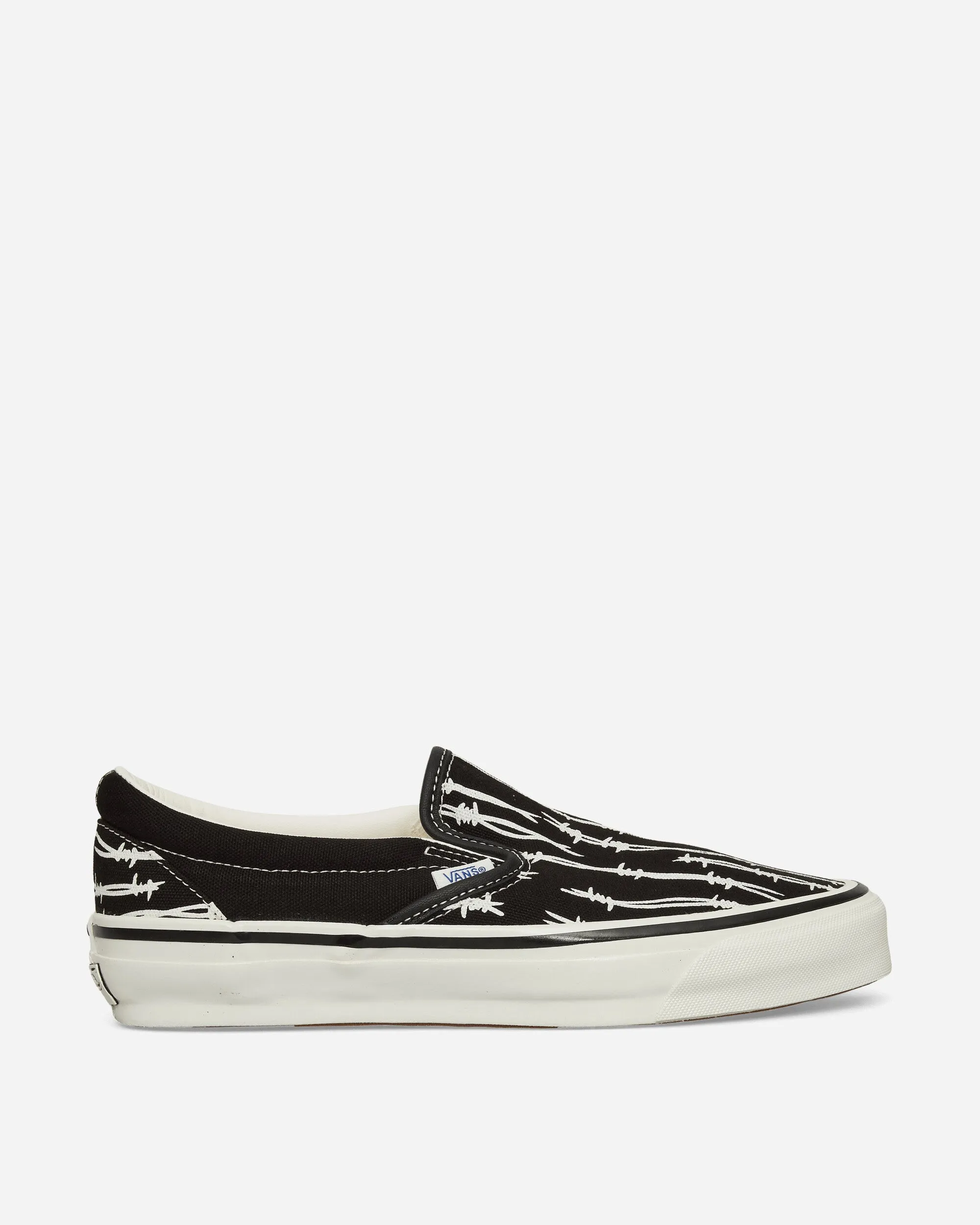 Travel Comfort Step Classic Slip-On Reissue 98 Sneakers Black / Barbed Wire