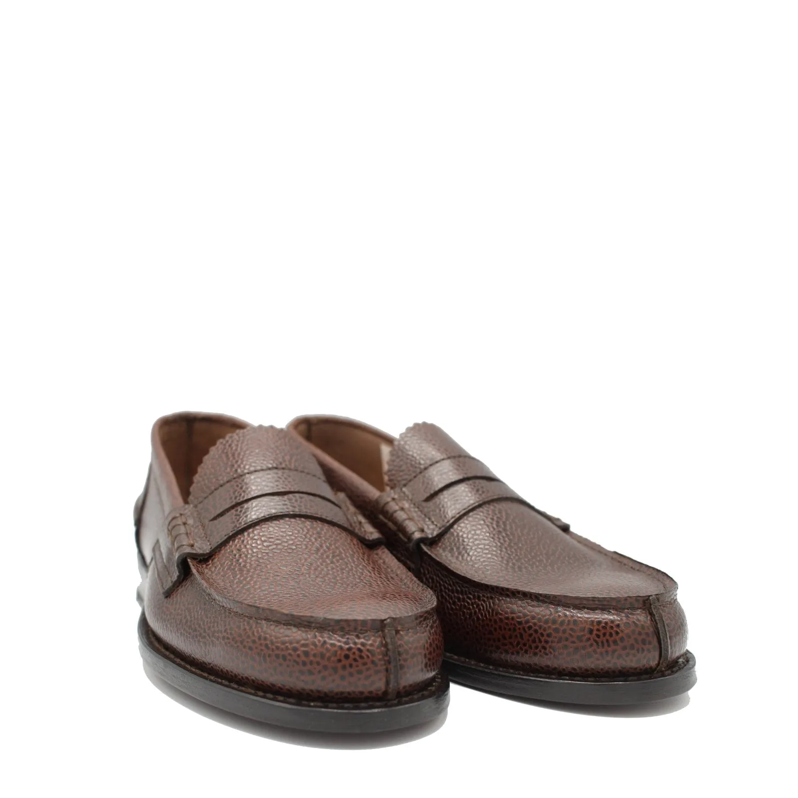 Soft Insole Shoes ARRAN LOAFER 1407/74 BROWN GRAIN