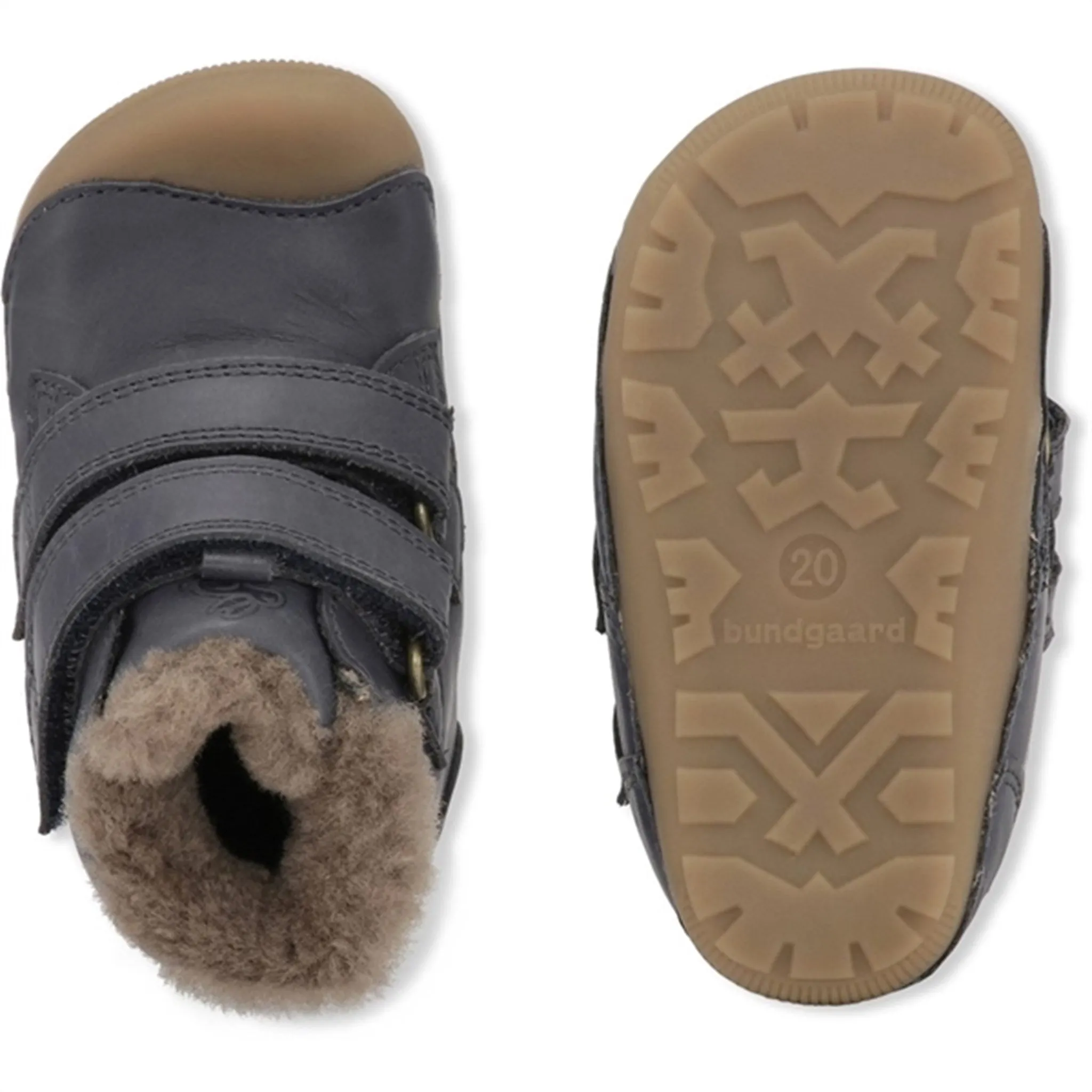 Frost Proof Bundgaard Petit Mid Lamb II Winter Boot Navy WS