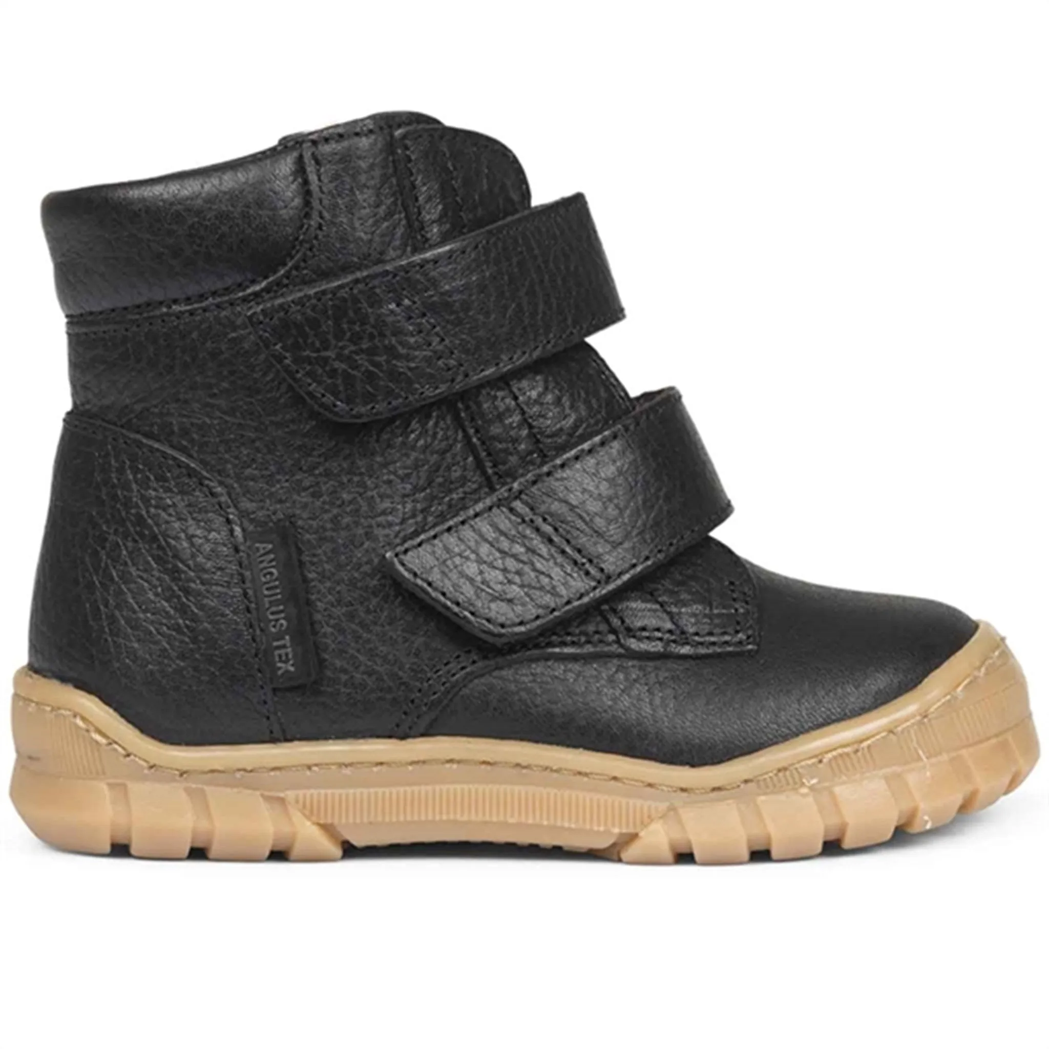 Angulus Beginner TEX Boots w. Velcro Black 2025-401-2504 Snow Survival Alpine