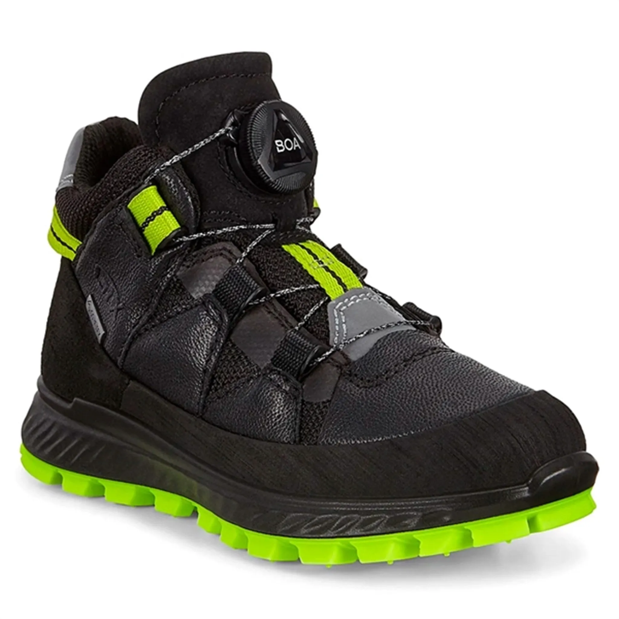 Ecco Exostrike Kids Ankle Boot Black/Black Arctic Journey Boots Arctic Trekking