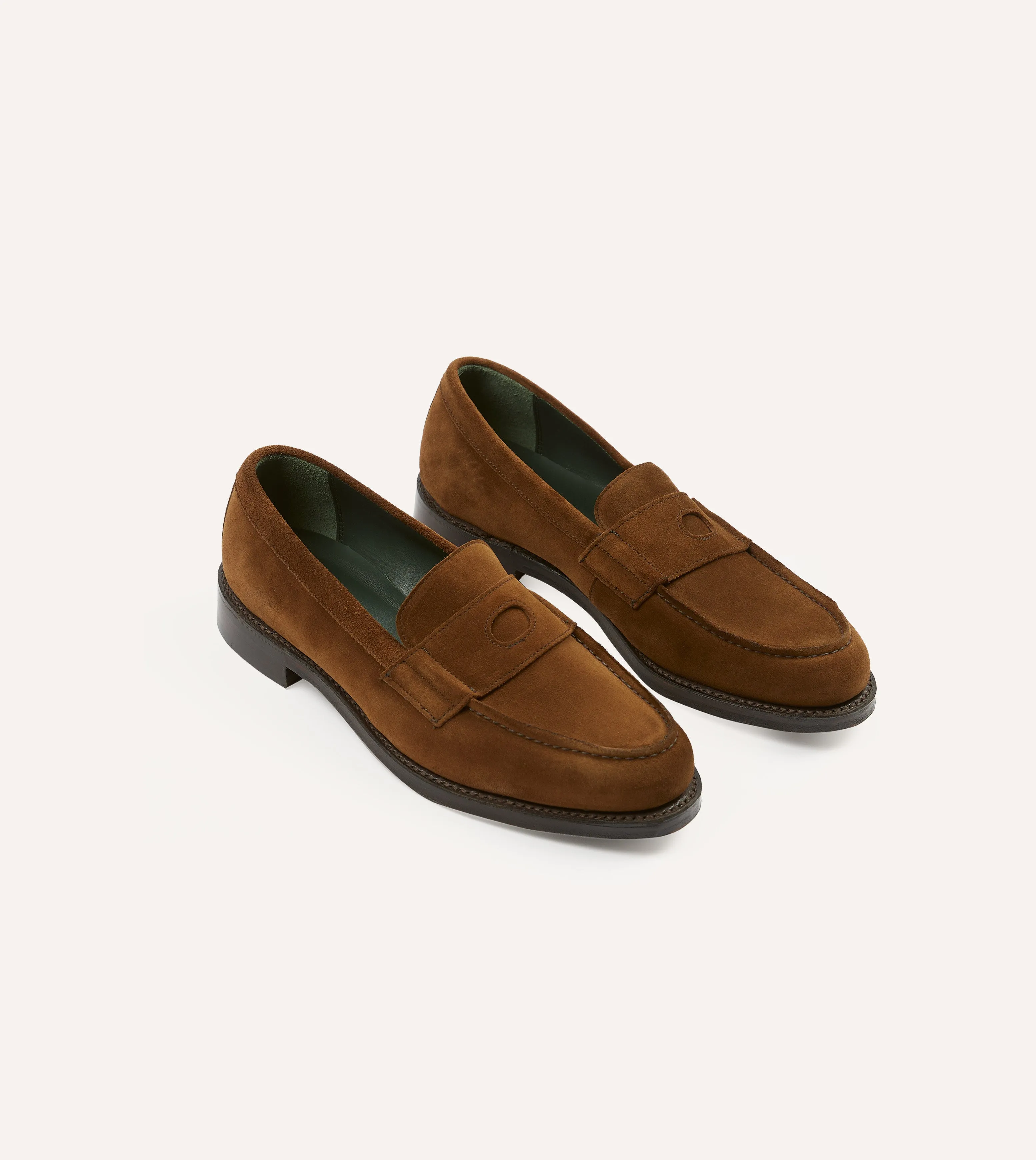 Neo Pop Icon Walk Snuff Suede Charles Goodyear Welted Penny Loafer