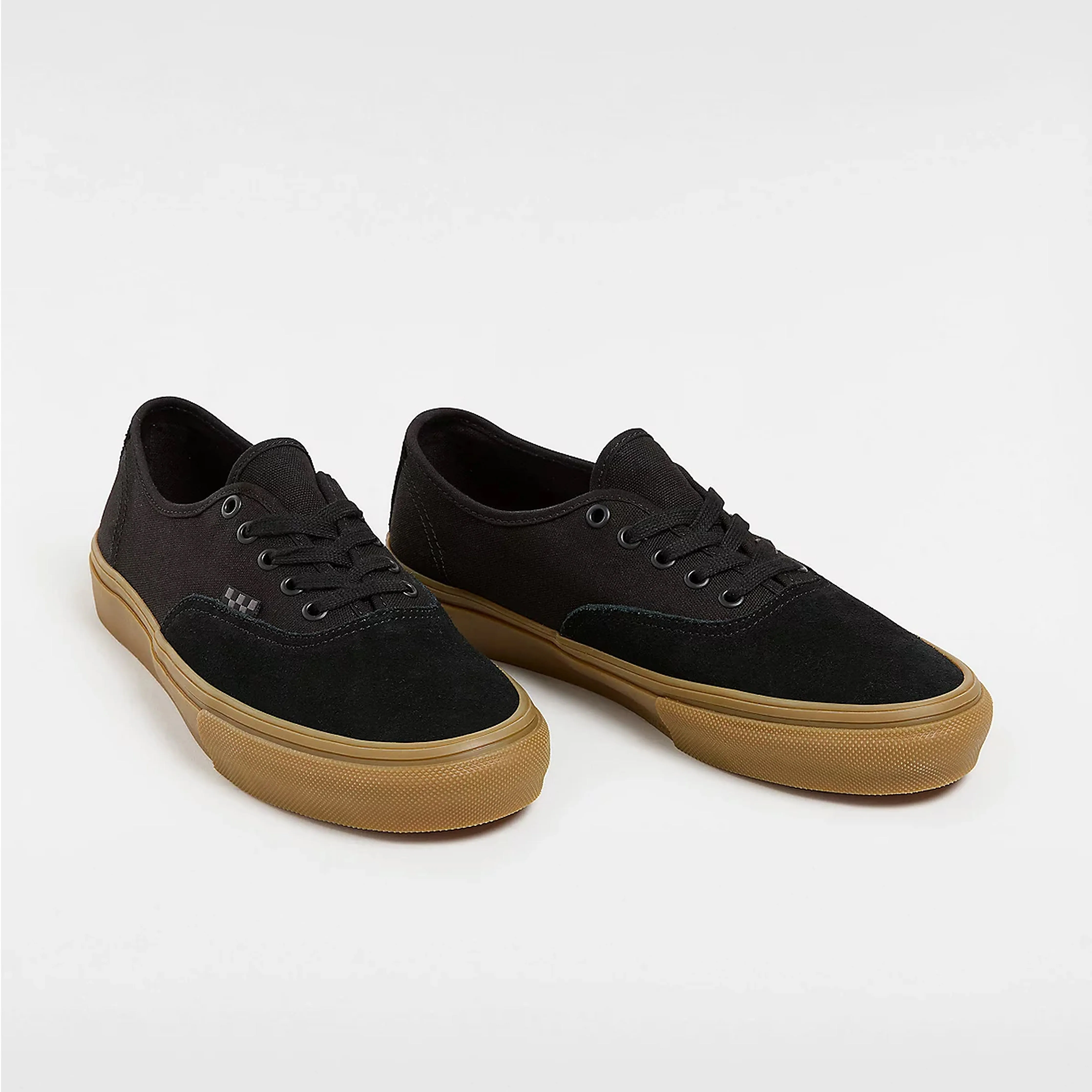 Firm ride Daily Comfort Vans Skate Authentic Skate Shoes - Black / Black /Gum
