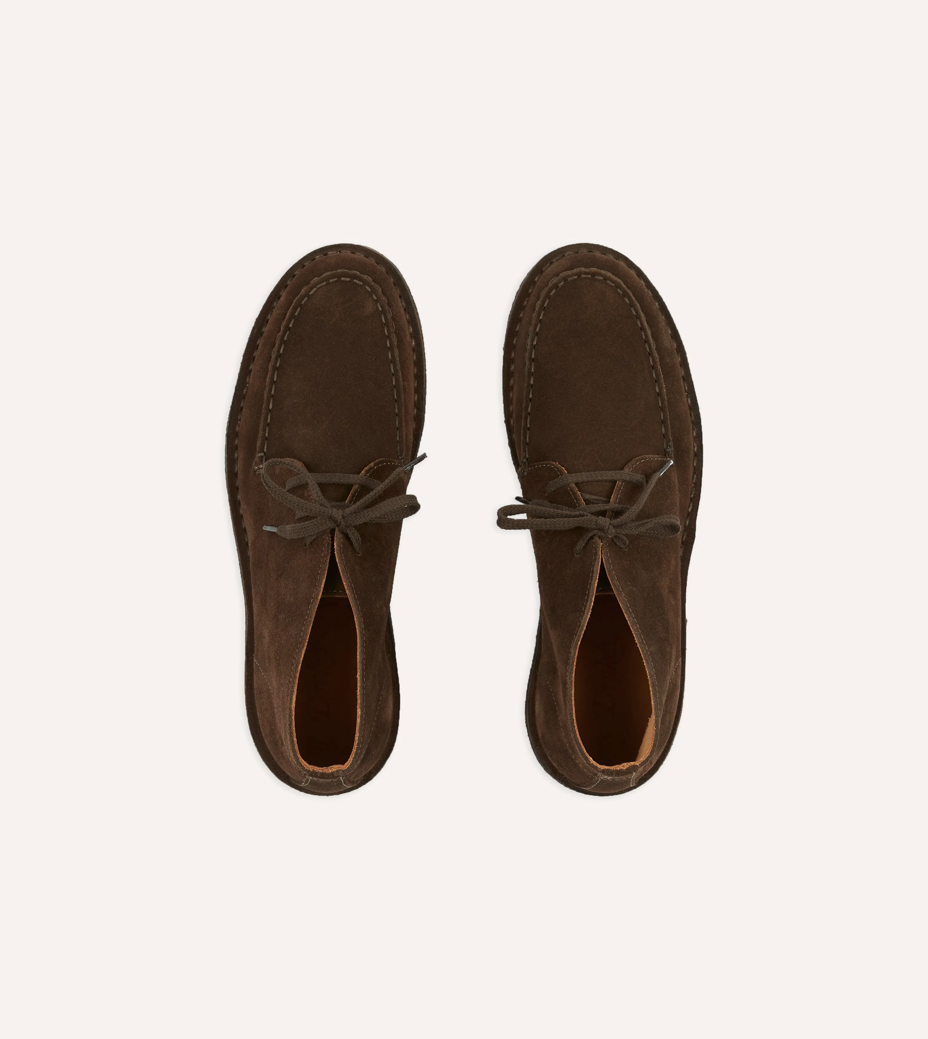 Comfort footbed Sand Move Crosby Moc-Toe Chukka Boot Brown Suede
