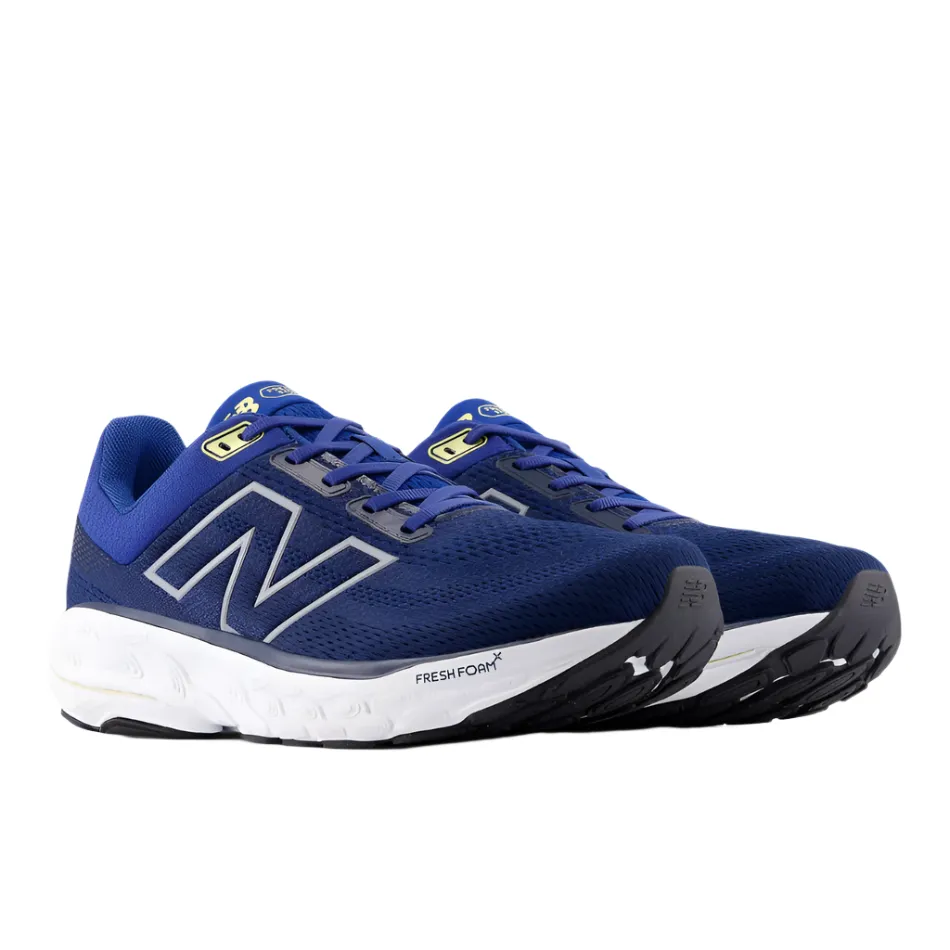 New Balance Men's 860 V14 2E Wide Fitting Running Shoes in Galaxy Blue/NB Navy/Winter Grass summer shoes brand - image